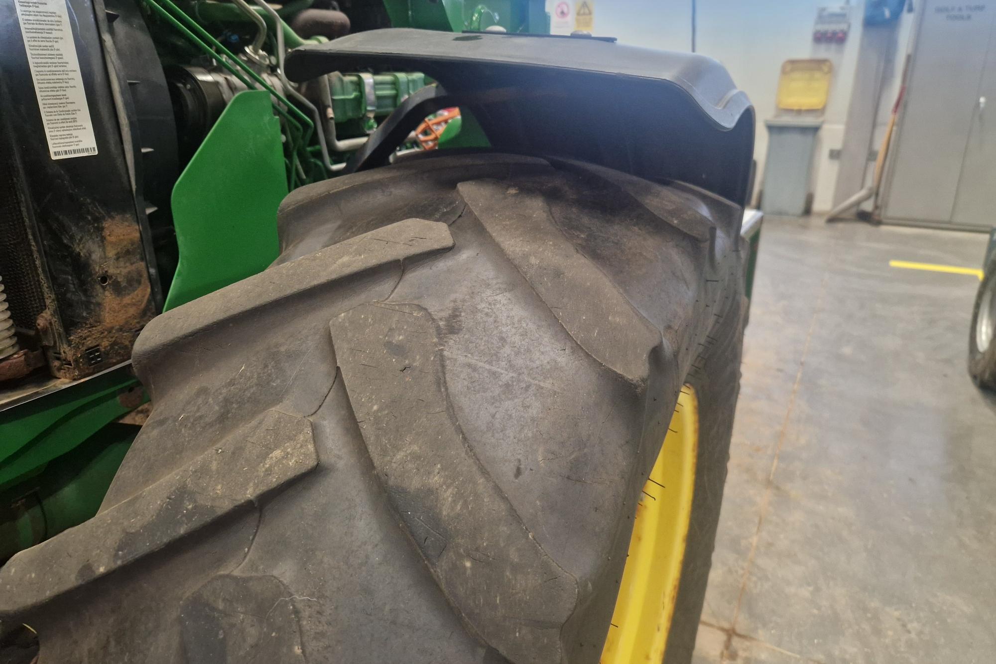 John Deere 5100R JD 543R Lastare -  - grön - 2018