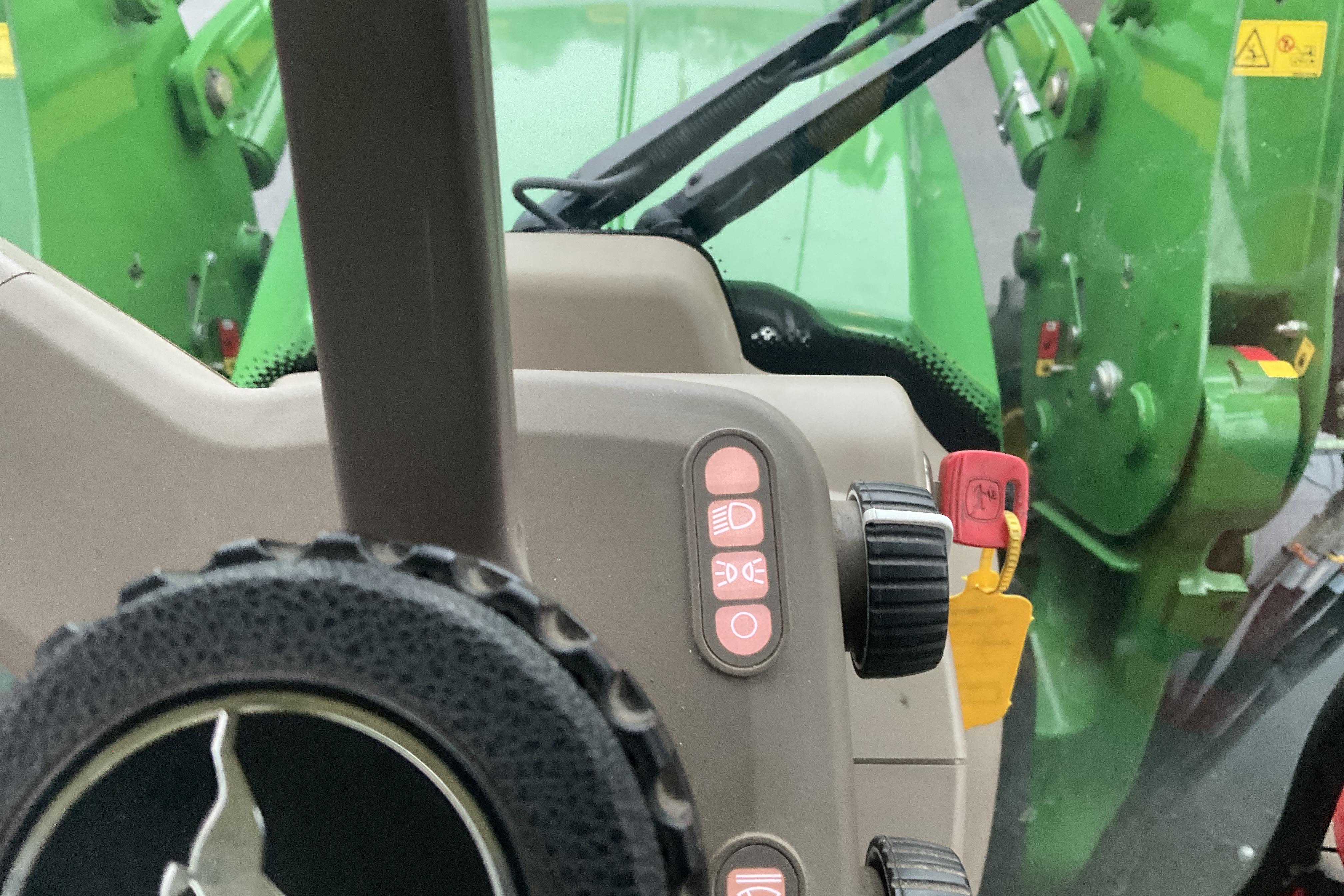 John Deere 5100R JD 543R Lastare -  - grön - 2018