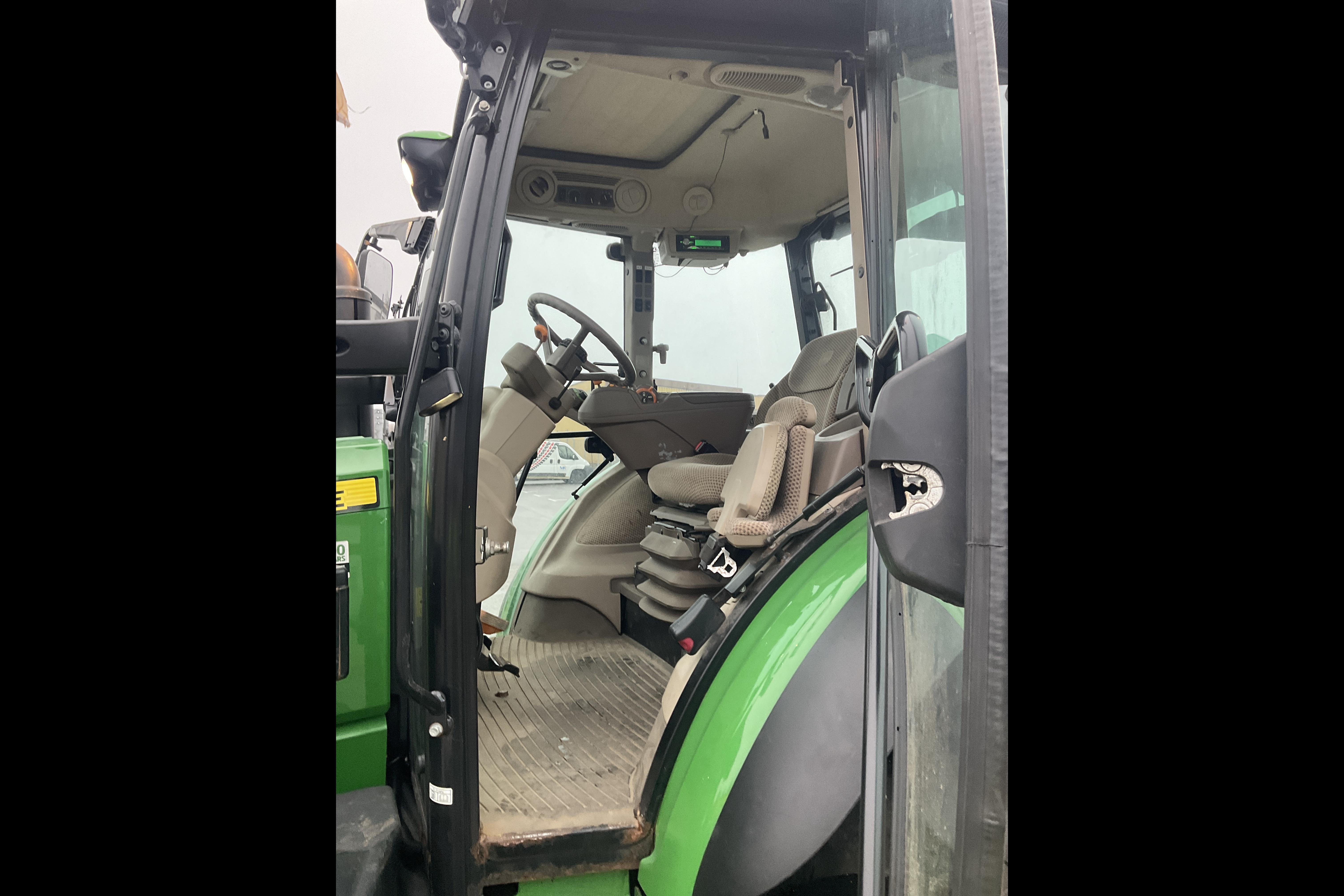 John Deere 5100R JD 543R Lastare -  - grön - 2018