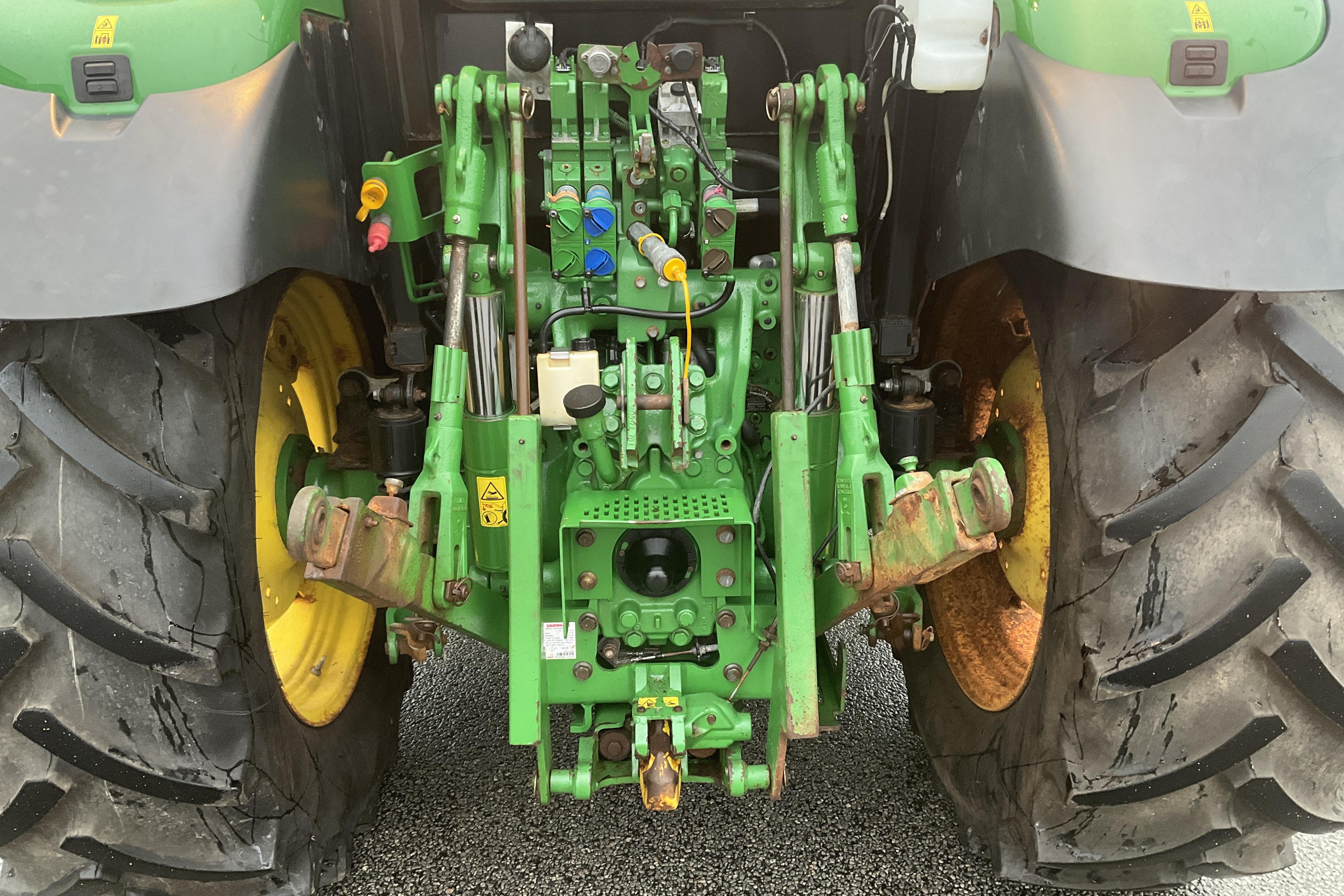 John Deere 5100R JD 543R Lastare -  - grön - 2018