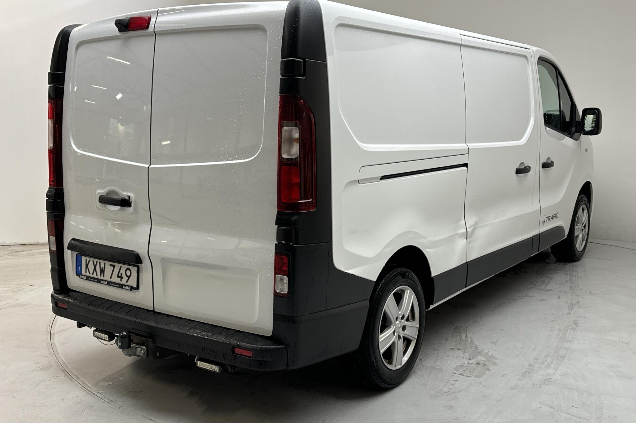 Renault Trafic 1.6 dCi Skåp (125hk) - 13 257 mil - Manuell - vit - 2018