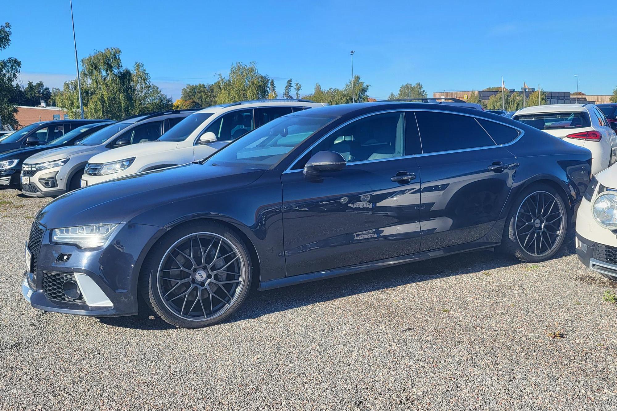 Audi A7 3.0 TDI Sportback quattro (272hk) - 210 180 km - Automatic - blue - 2015