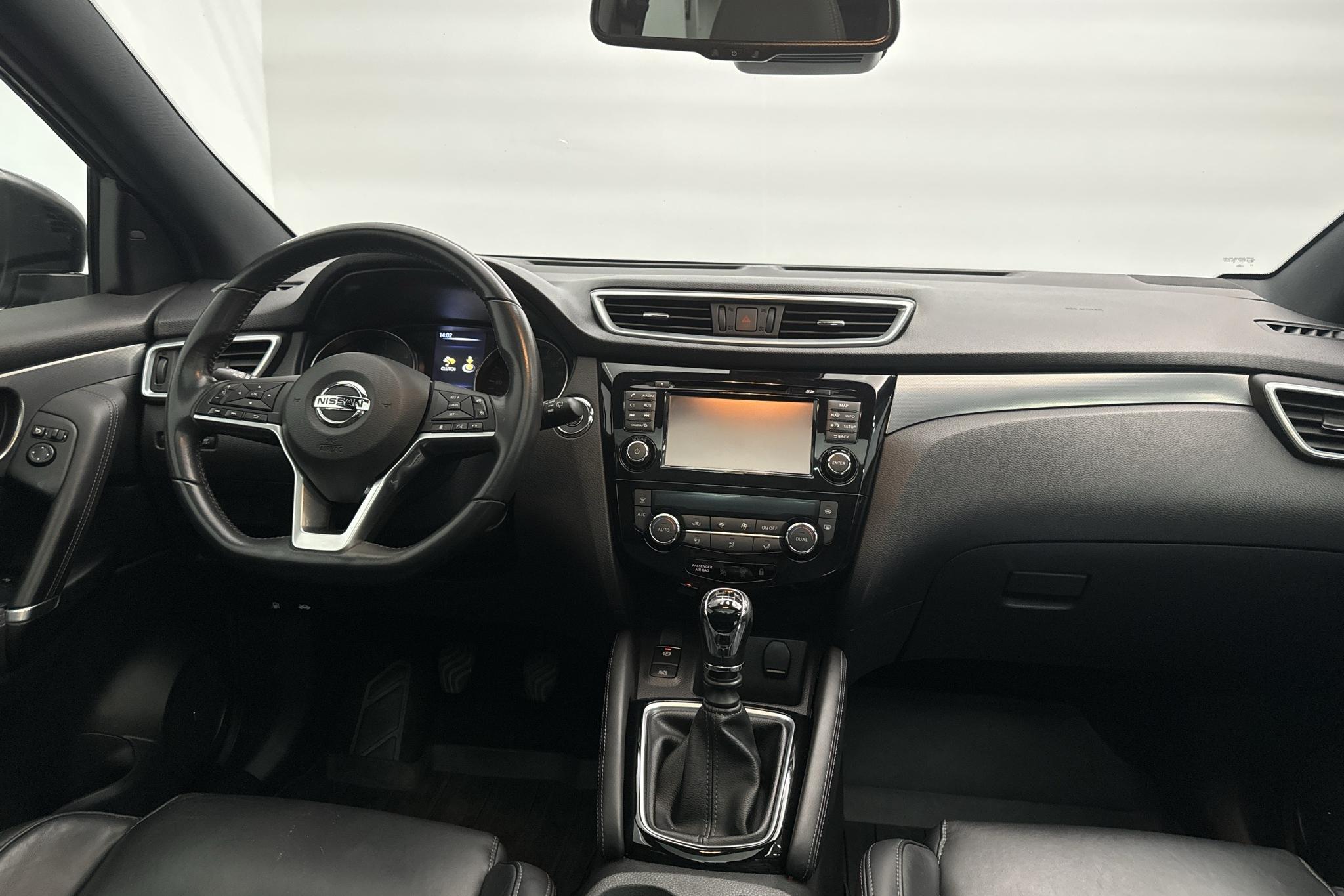 Nissan Qashqai 1.5 dCi (115hk) - 95 310 km - Manuaalinen - musta - 2019