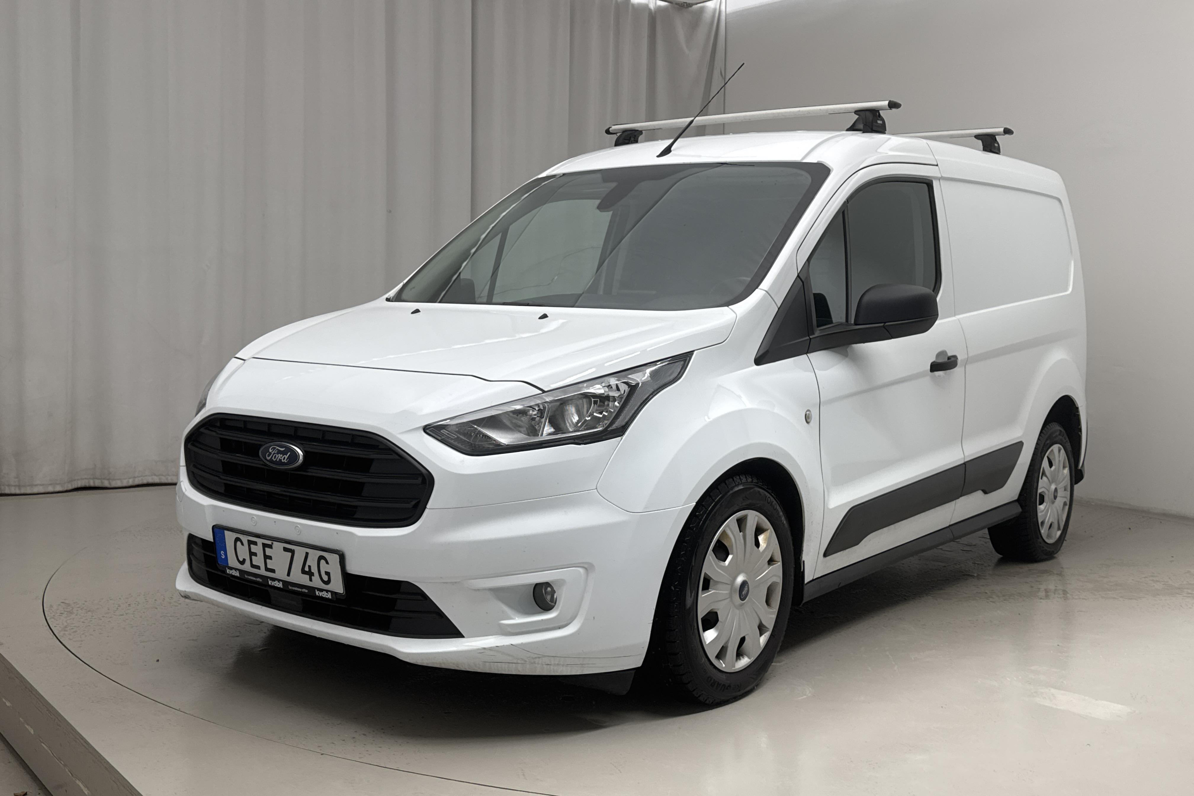 Ford Transit Connect 1.5 EcoBlue (100hk) - 10 471 mil - Automat - vit - 2021