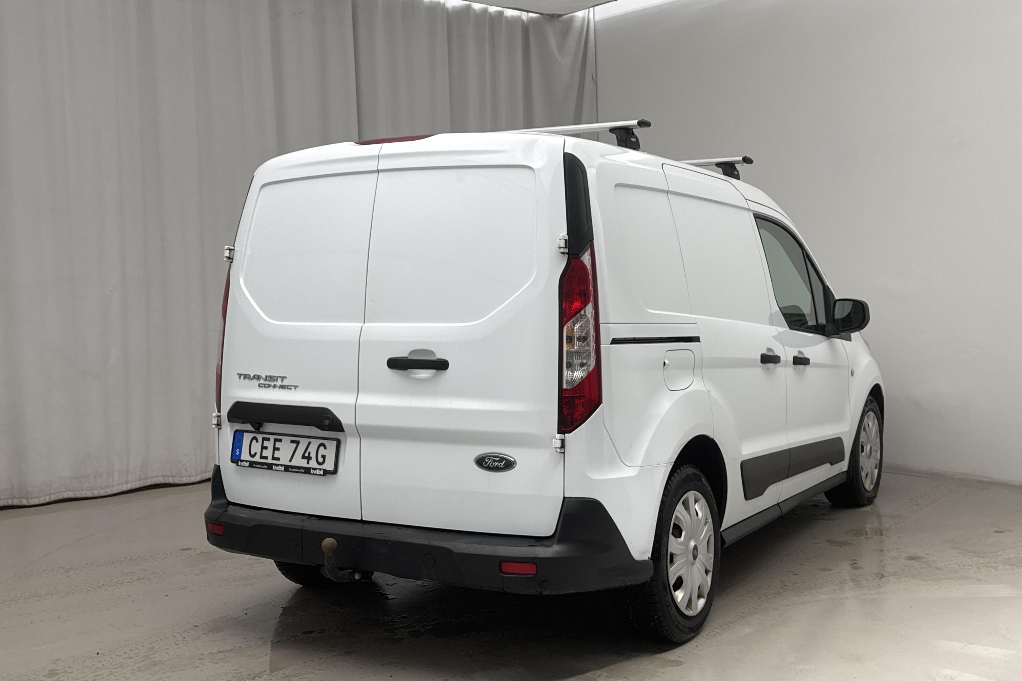 Ford Transit Connect 1.5 EcoBlue (100hk) - 10 471 mil - Automat - vit - 2021