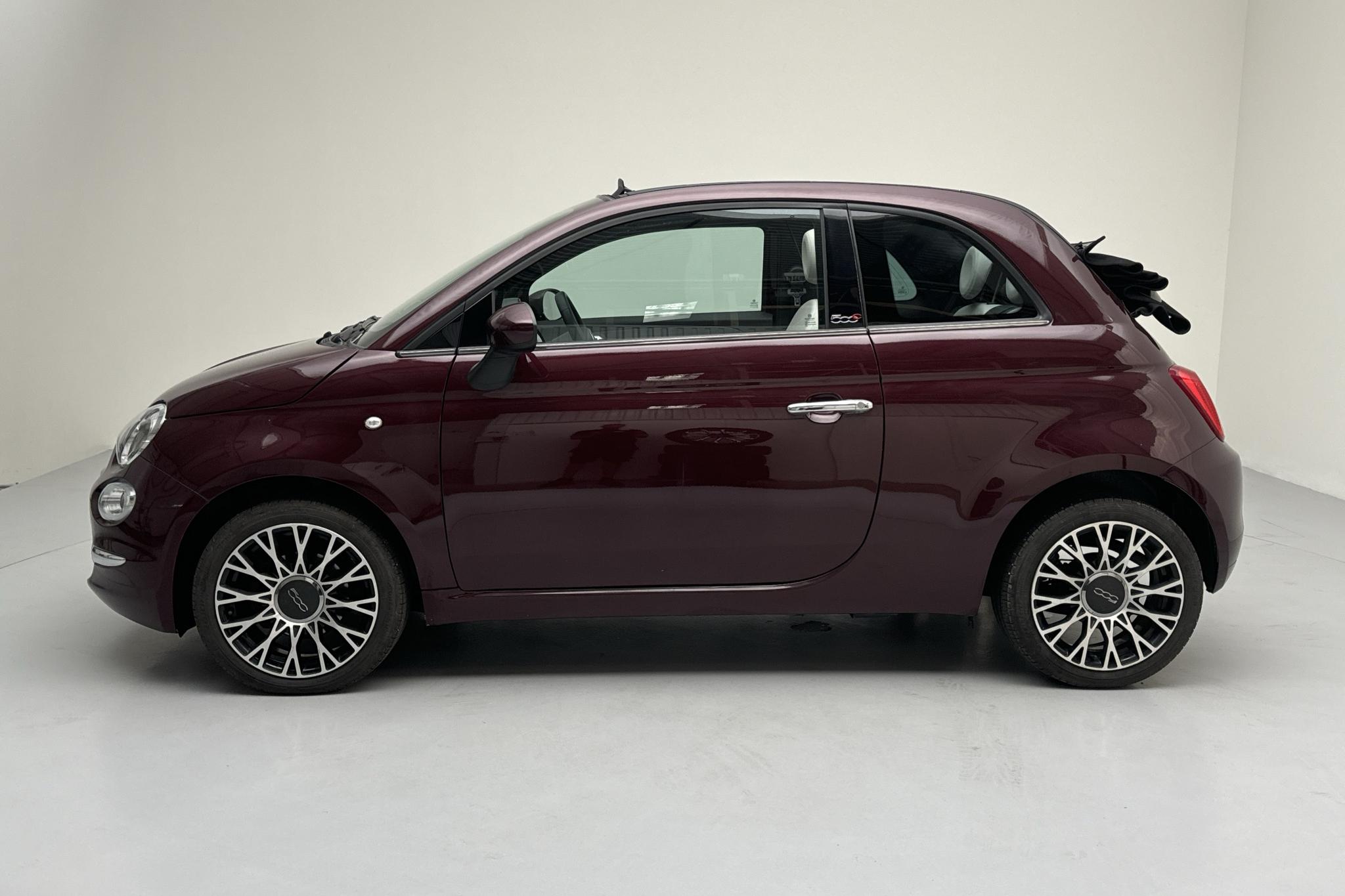 Fiat 500 BSG (70hk) - 4 577 mil - Manuell - röd - 2021