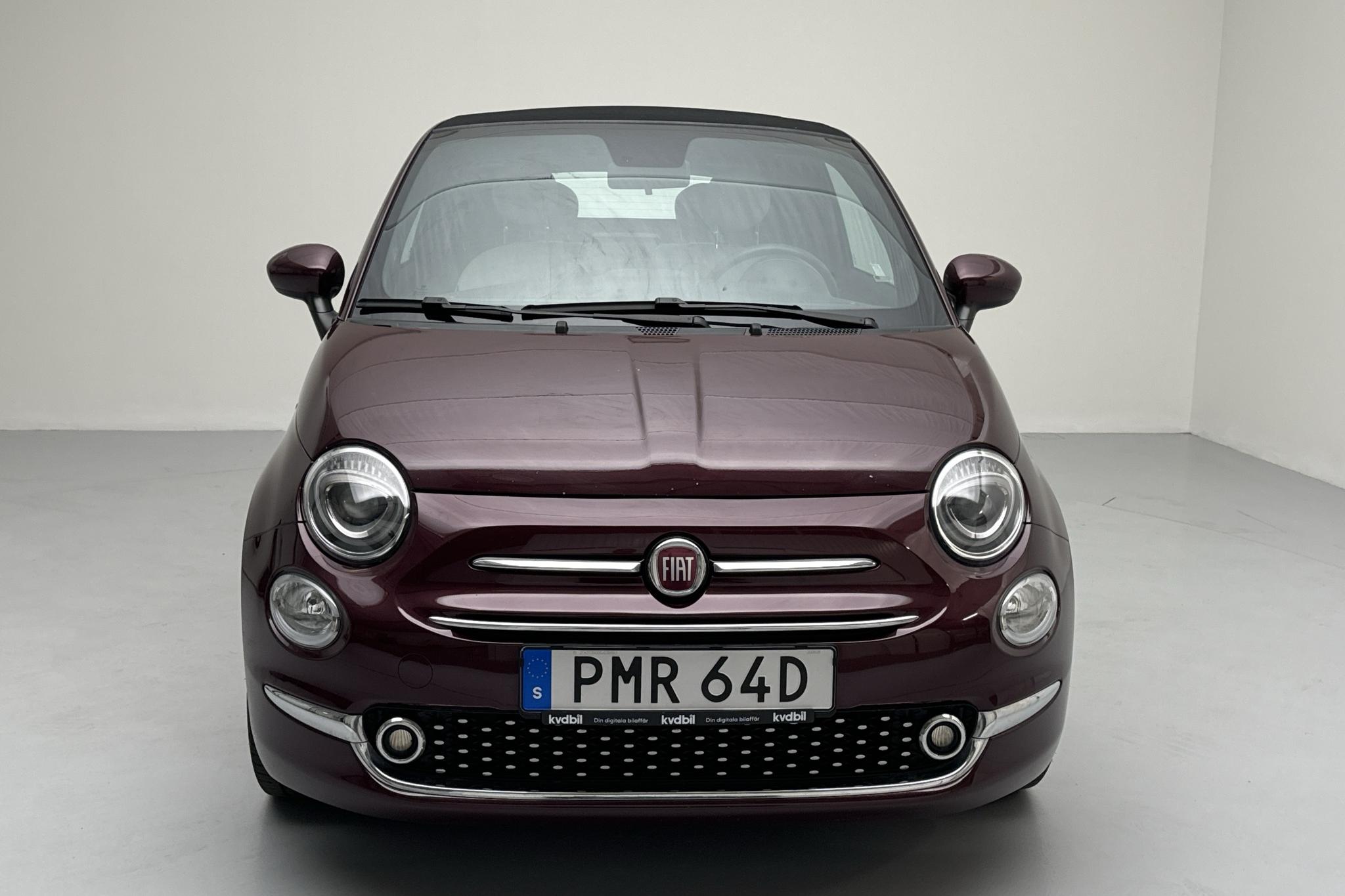 Fiat 500 BSG (70hk) - 45 770 km - Manuaalinen - punainen - 2021