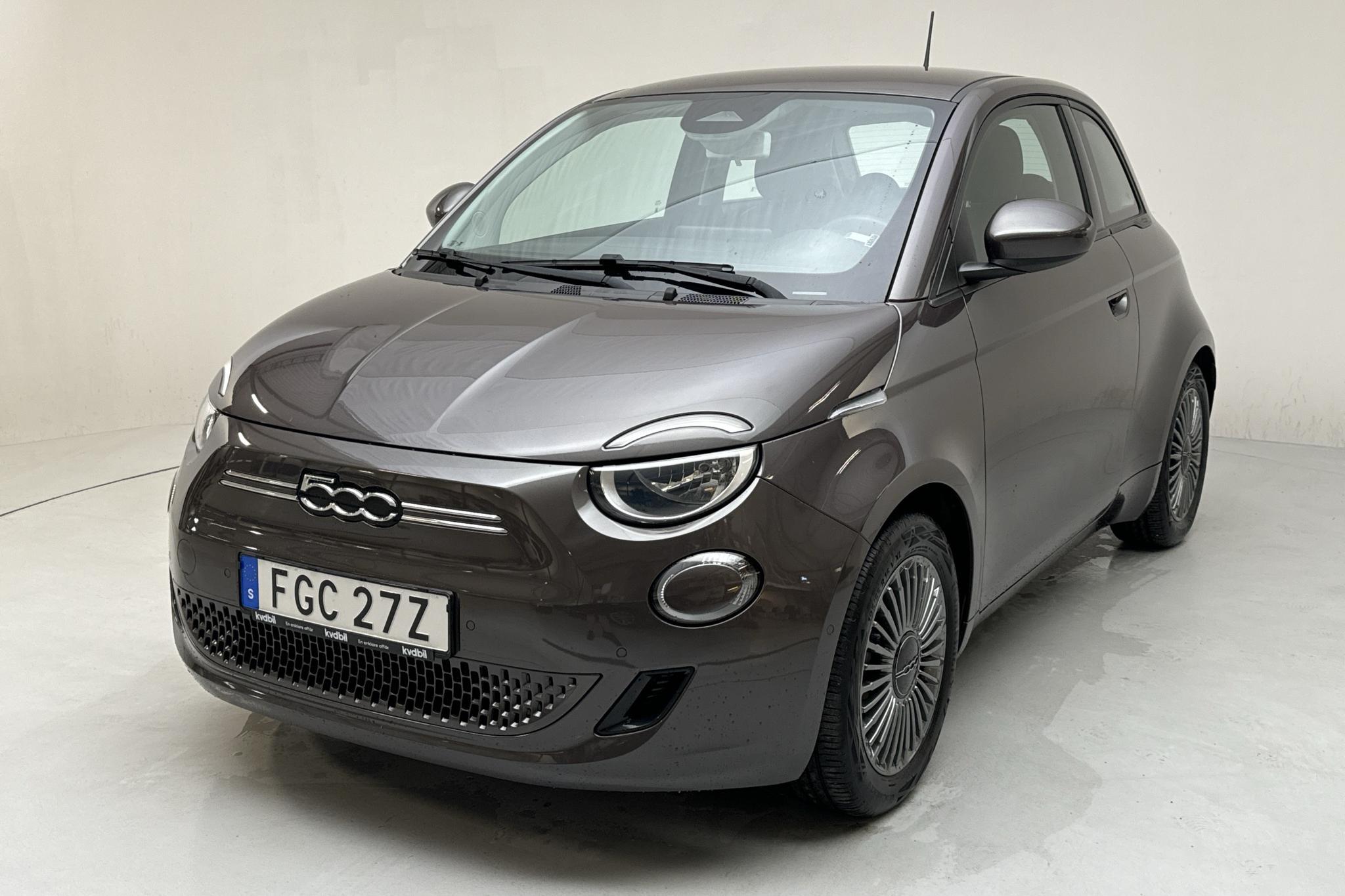 Fiat 500e (118hk) - 35 880 km - Automaattinen - ruskea - 2021