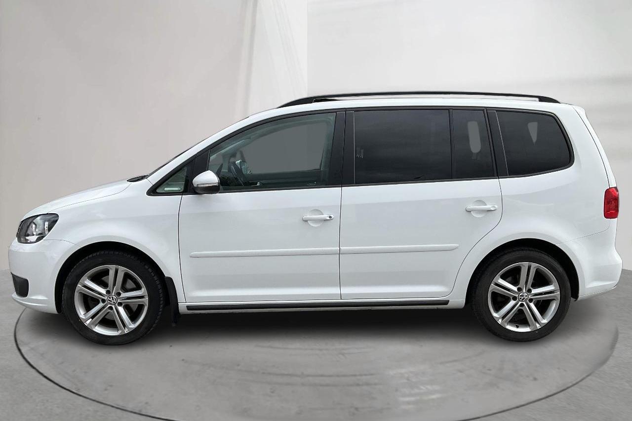 VW Touran 1.4 TSI (140hk) - 16 353 mil - Automat - vit - 2015