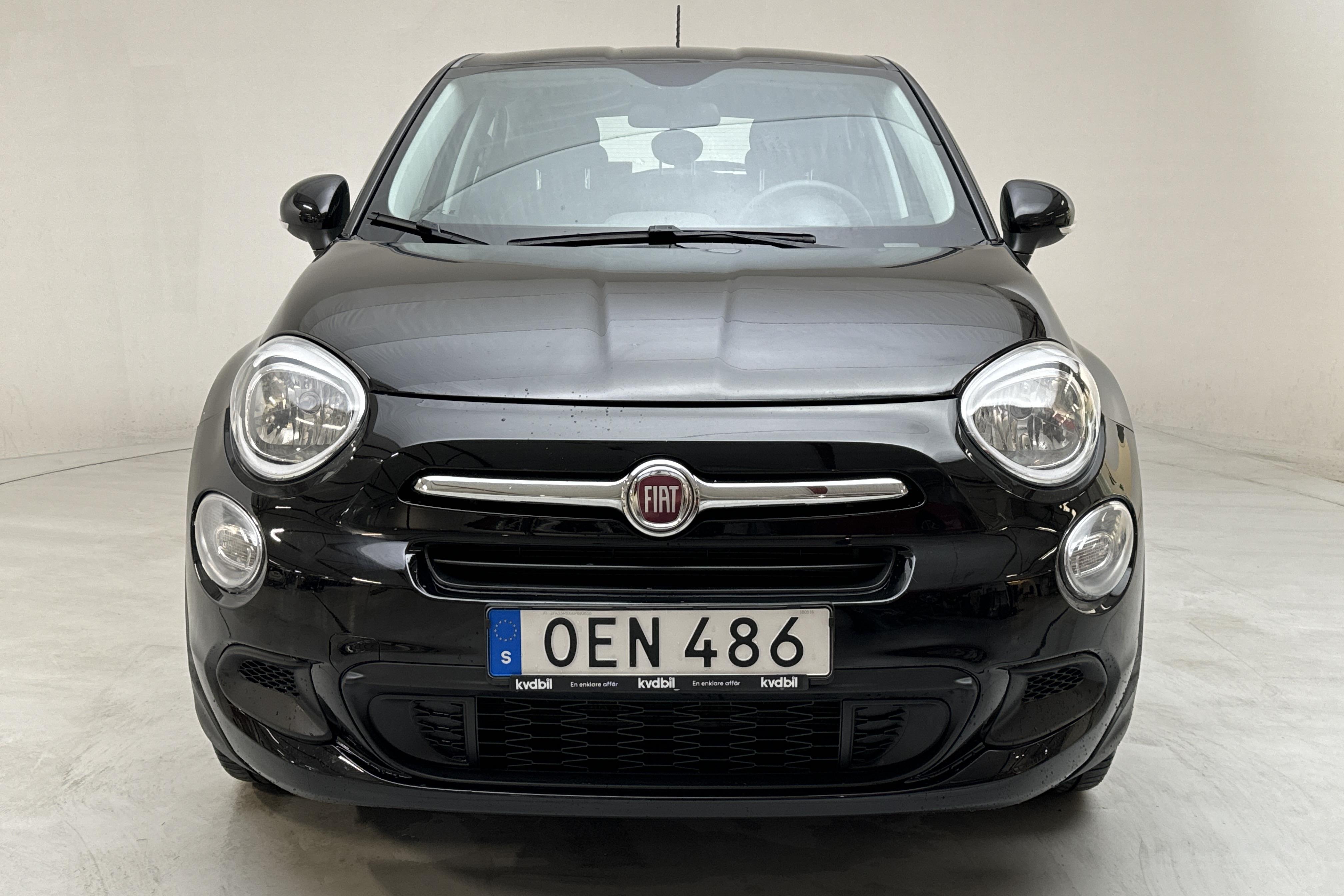 Fiat 500X 1.6 E-torq (110hk) - 63 040 km - Manuaalinen - musta - 2018