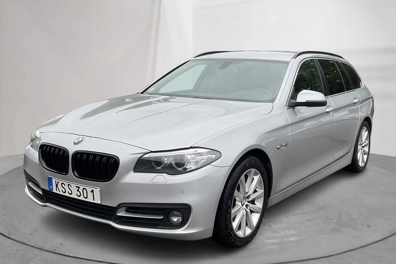 BMW 530d xDrive Touring, F11 (258hk) - 155 220 km - Automaatne - hõbe - 2015