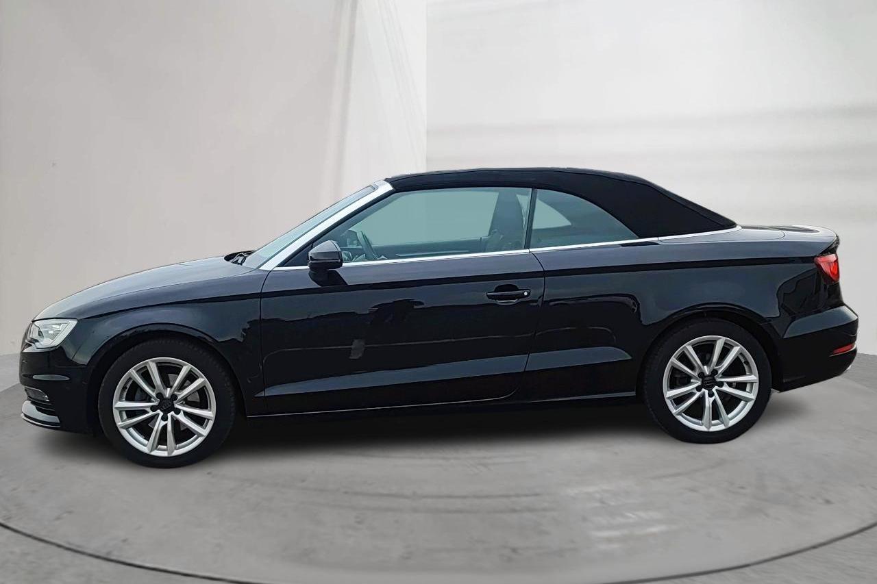 Audi A3 2.0 TDI Cabriolet (150hk) - 97 330 km - Automatyczna - czarny - 2015