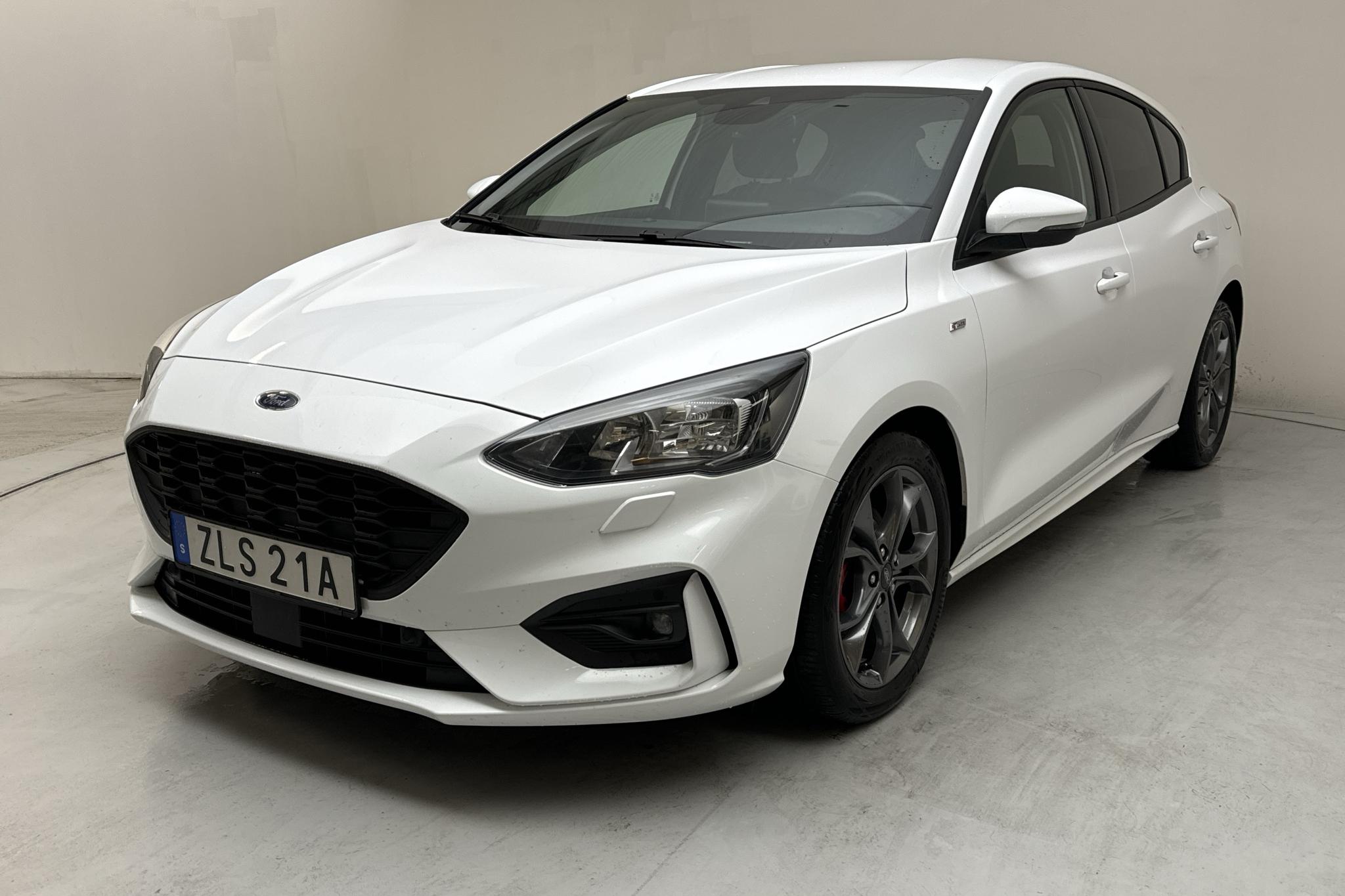 Ford Focus 1.0T EcoBoost 5dr (125hk) - 11 060 mil - Automat - vit - 2021