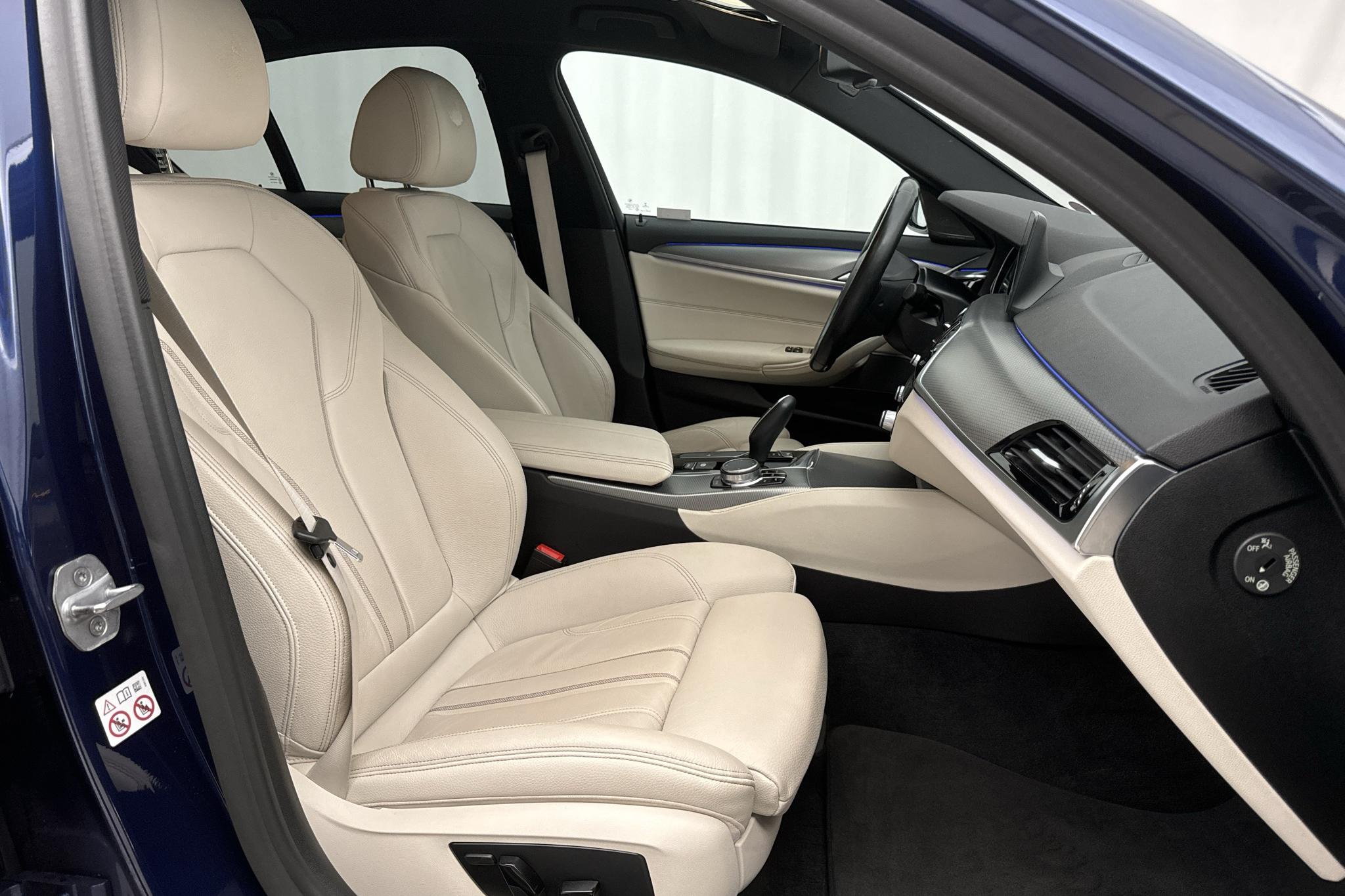 BMW 520d xDrive Sedan, G30 (190hk) - 6 937 mil - Automat - blå - 2018