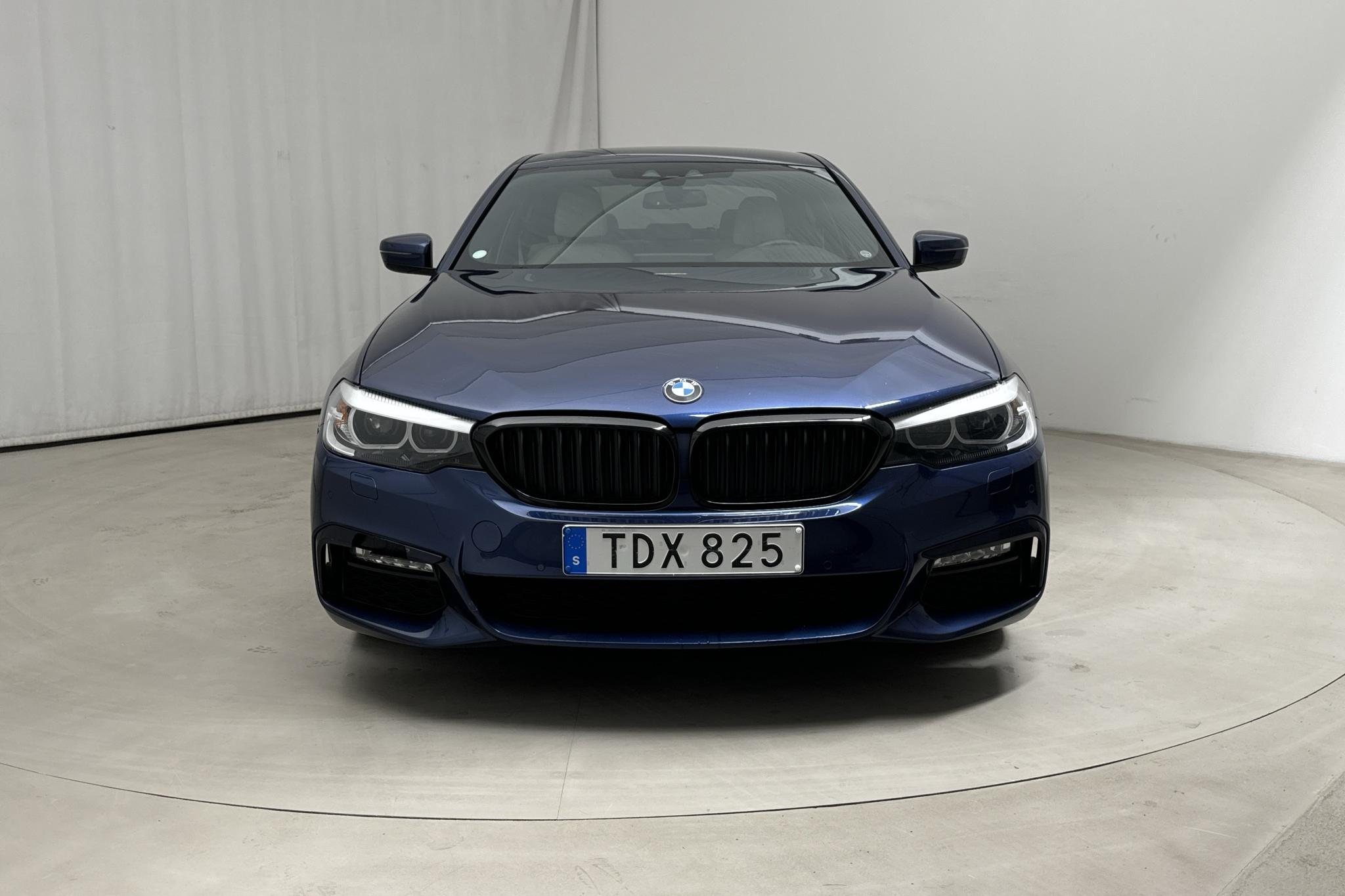 BMW 520d xDrive Sedan, G30 (190hk) - 69 370 km - Automatyczna - niebieski - 2018