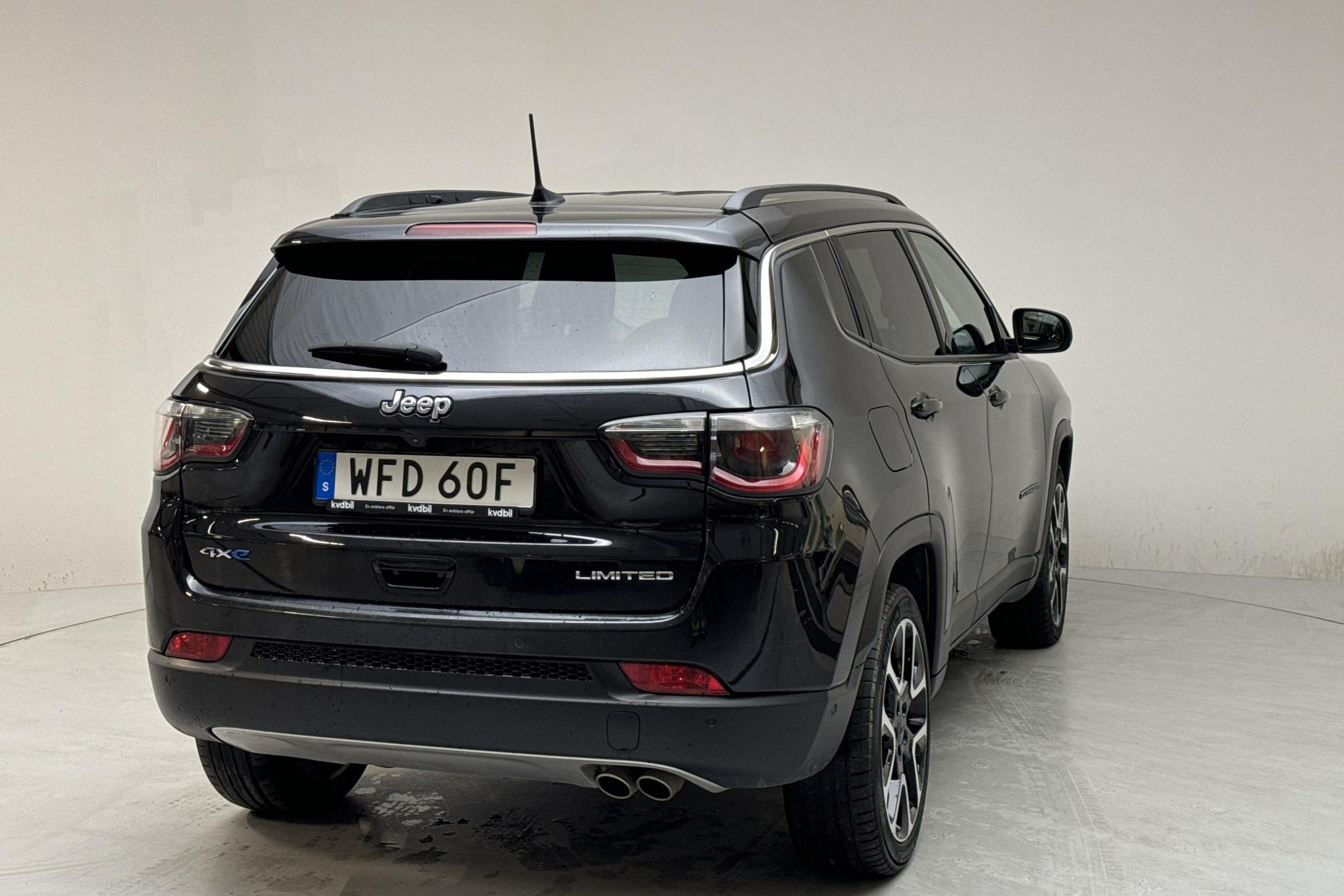 Jeep Compass 1.3 PHEV 4WD (190hk) - 90 920 km - Automatic - black - 2020