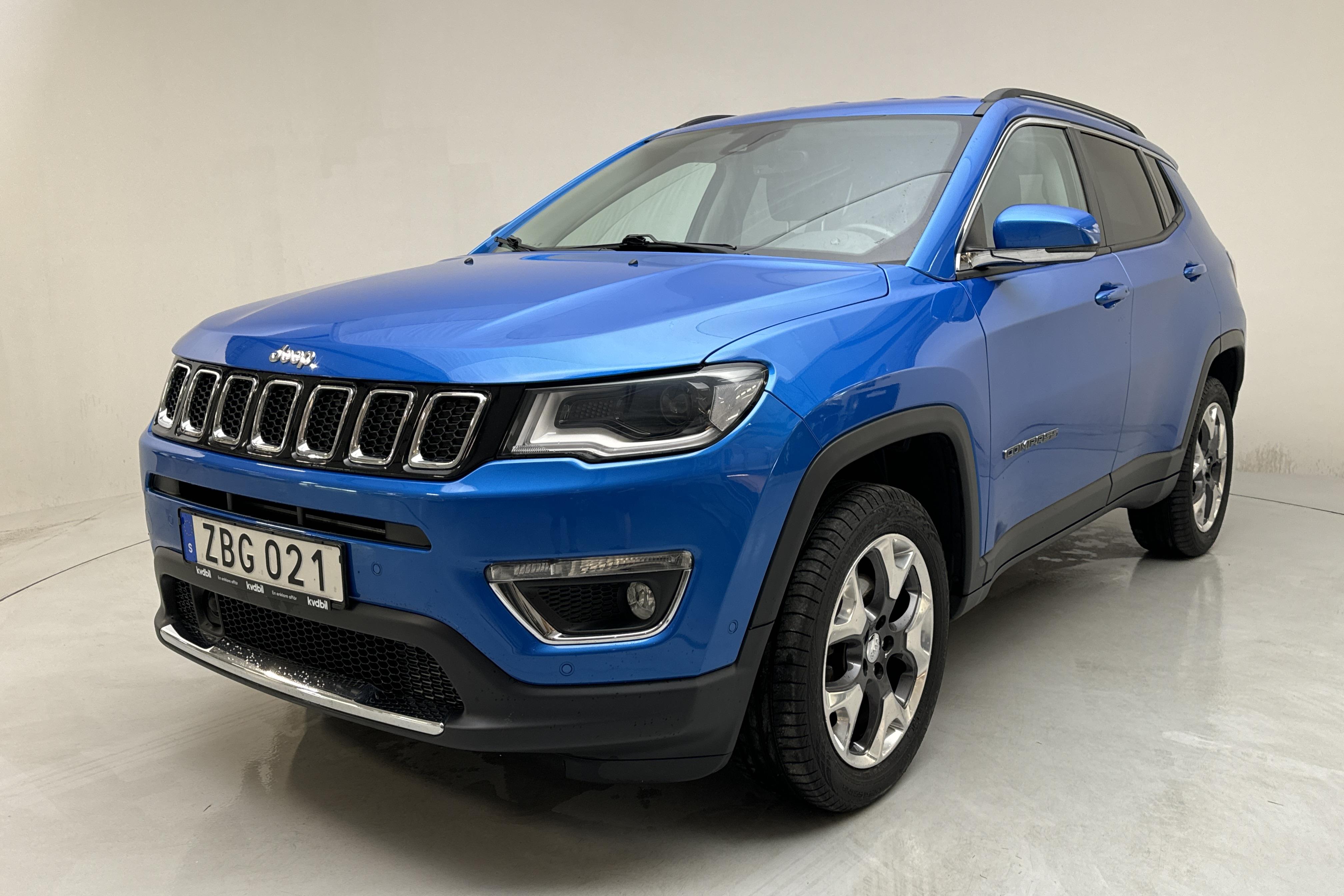 Jeep Compass 1.4 Multiair 4WD (170hk) - 7 399 mil - Automat - blå - 2019