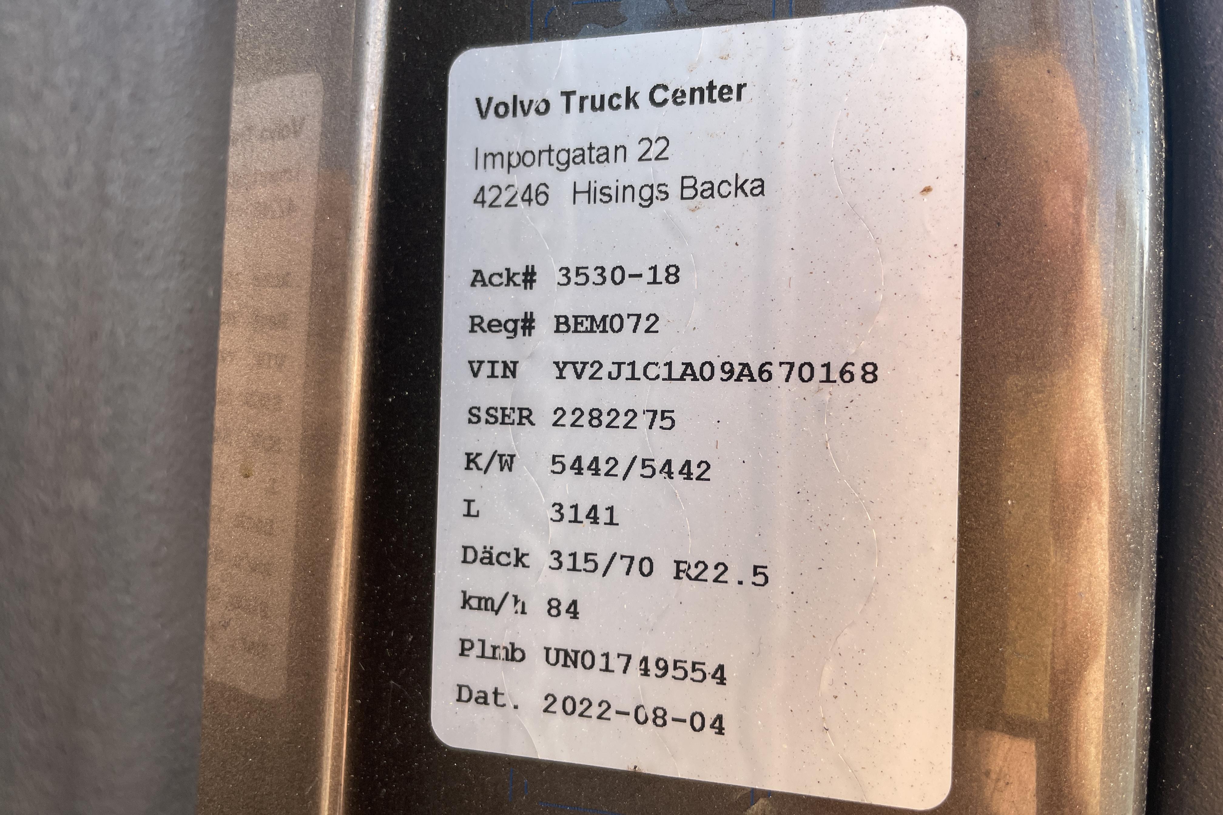 Volvo FM430 - 363 741 km - Automatic - brown - 2009