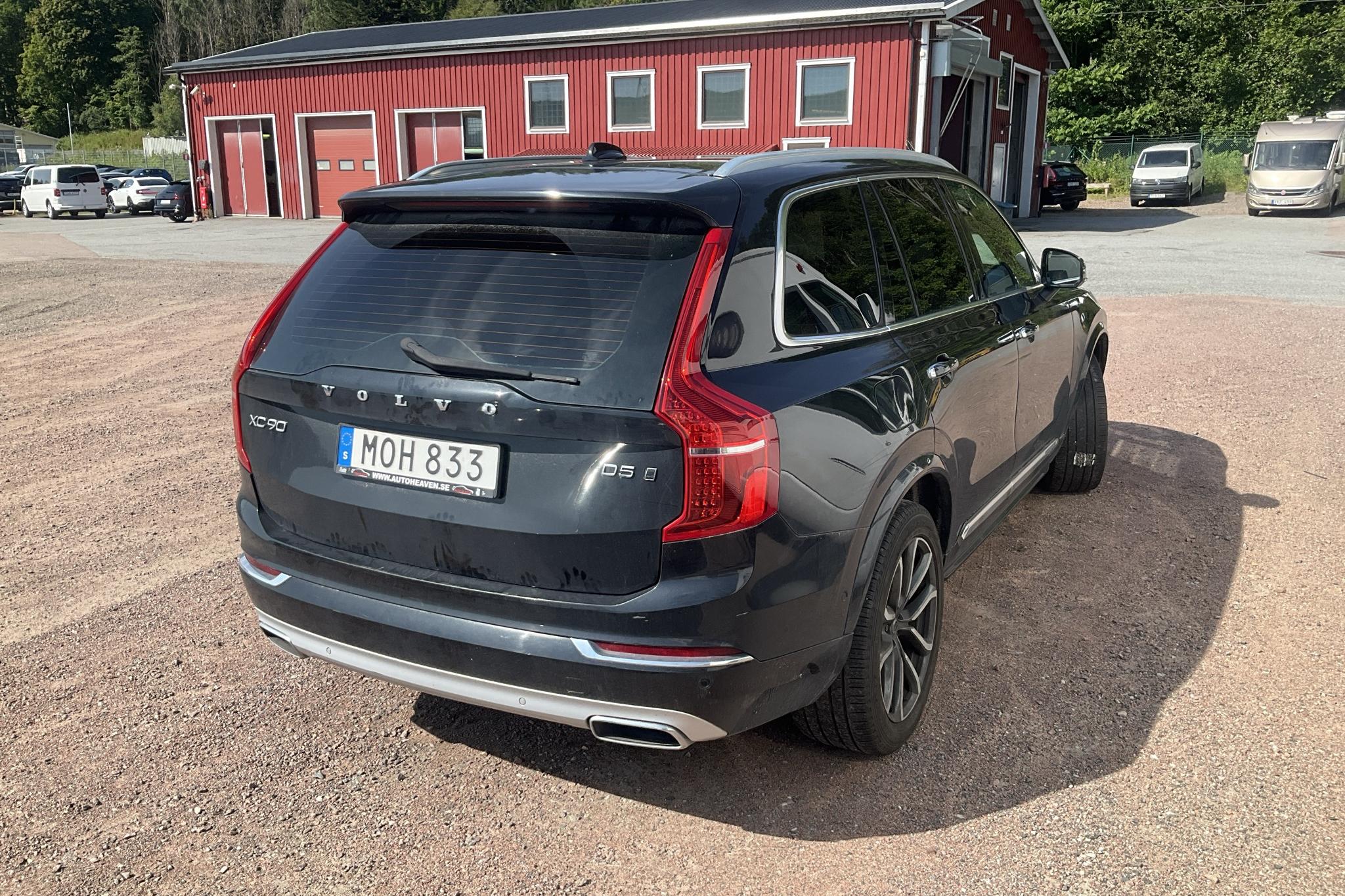 Volvo XC90 D5 AWD (235hk) - 182 980 km - Automatyczna - czarny - 2017