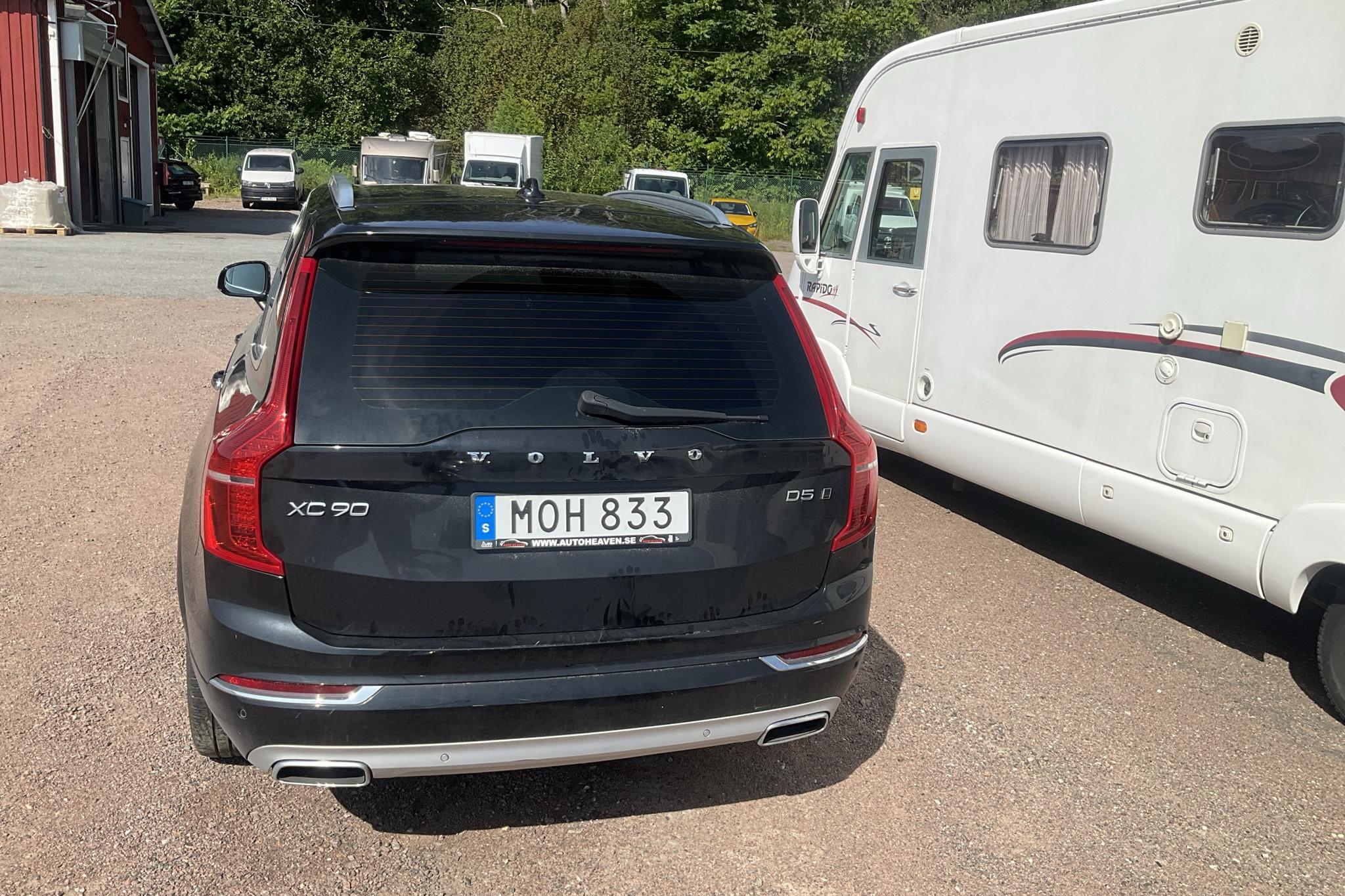 Volvo XC90 D5 AWD (235hk) - 182 980 km - Automaatne - must - 2017