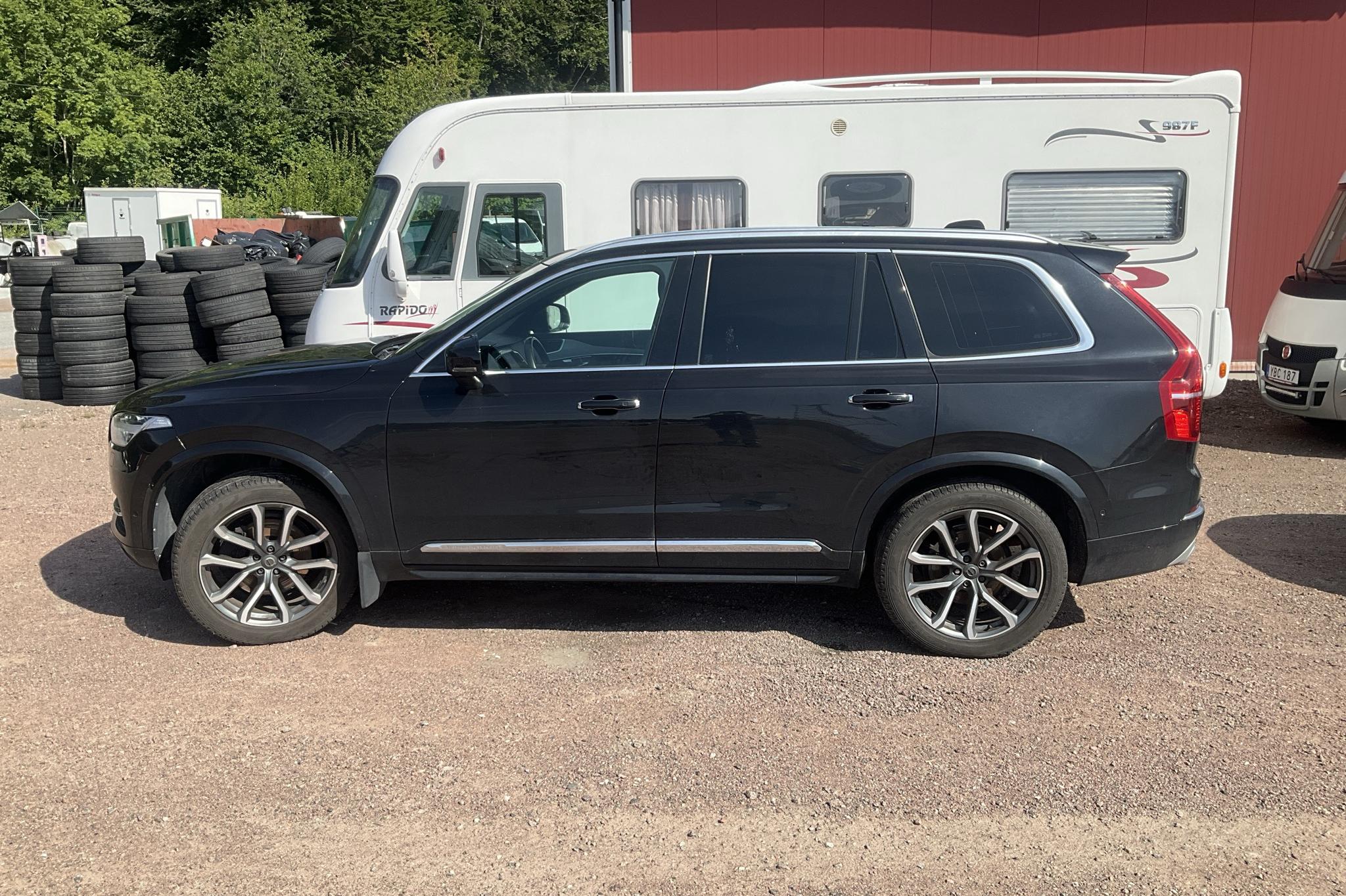 Volvo XC90 D5 AWD (235hk) - 182 980 km - Automatyczna - czarny - 2017