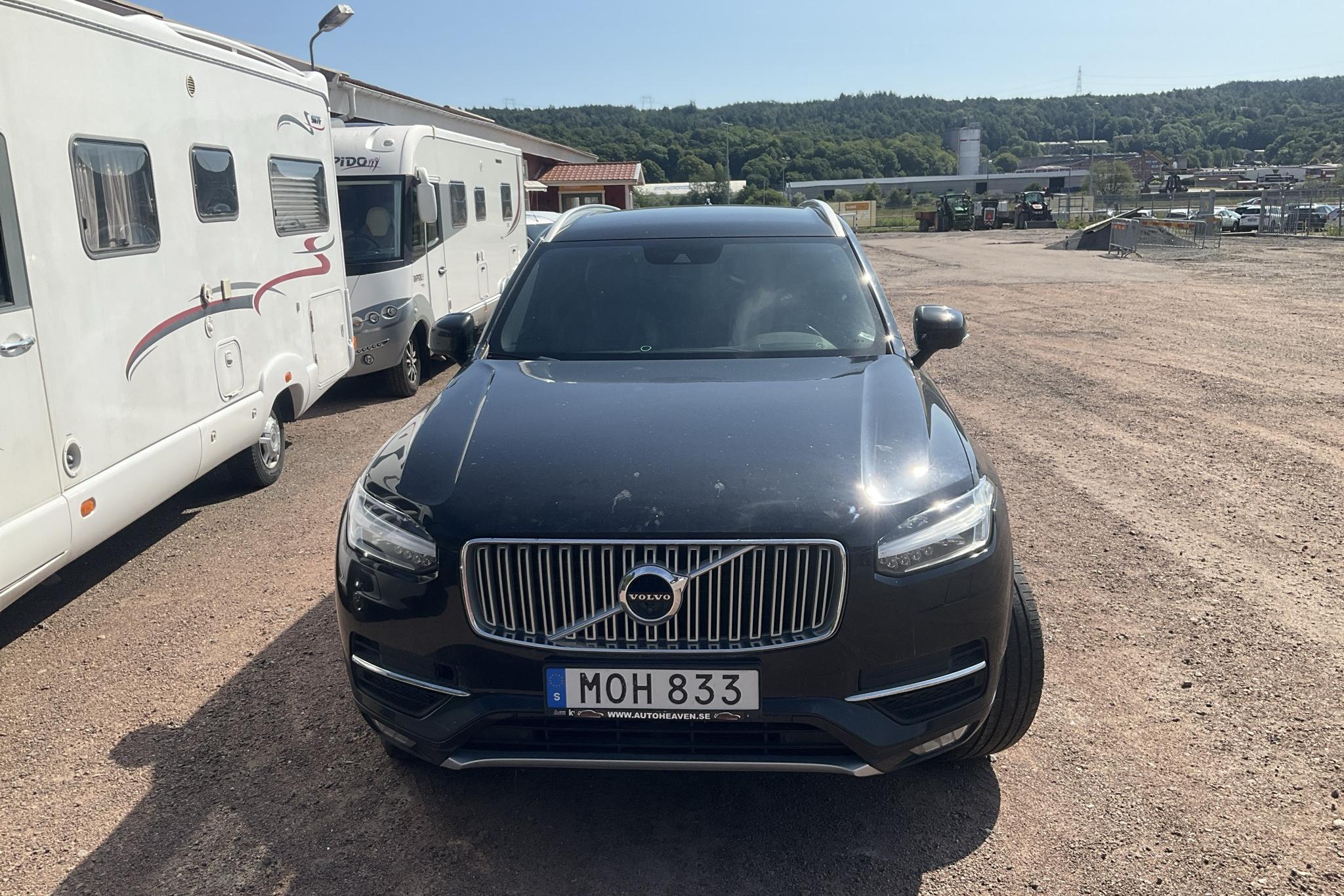 Volvo XC90 D5 AWD (235hk) - 182 980 km - Automaattinen - musta - 2017