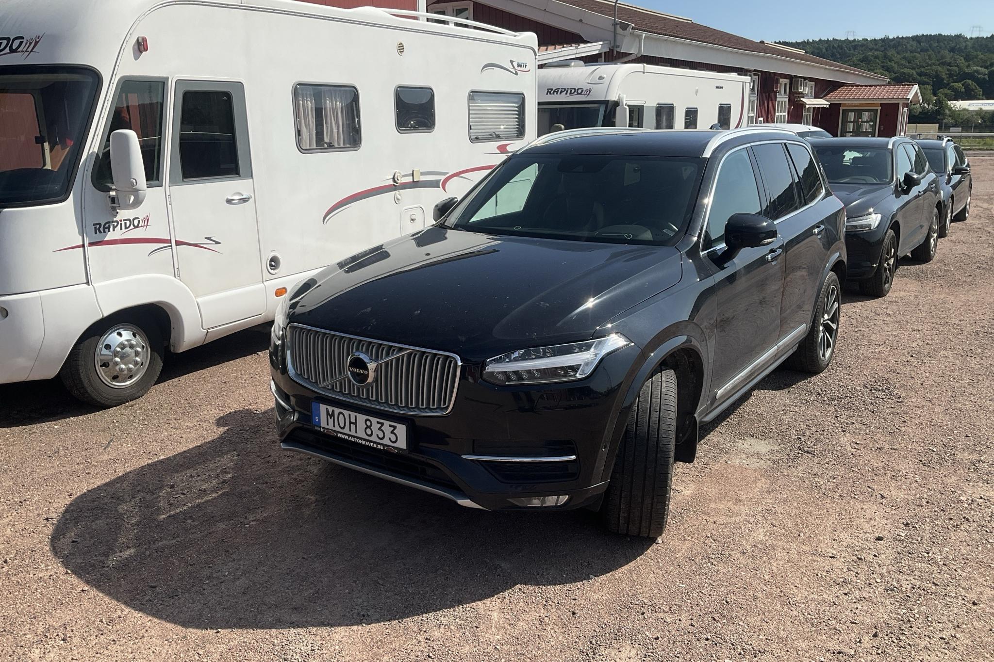 Volvo XC90 D5 AWD (235hk) - 182 980 km - Automaattinen - musta - 2017