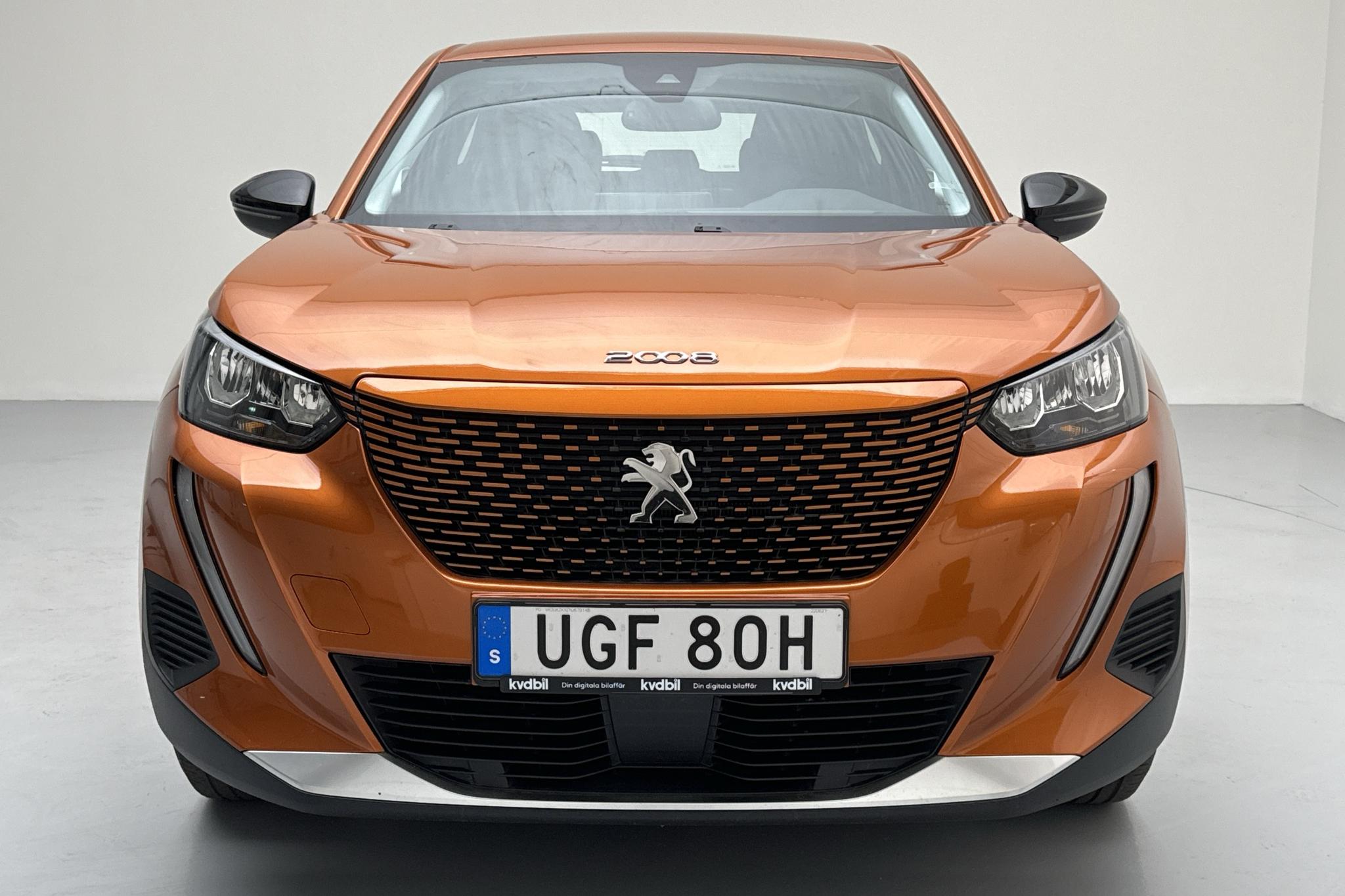 Peugeot e-2008 50 kWh (136hk) - 31 530 km - Automaatne - oranž - 2022