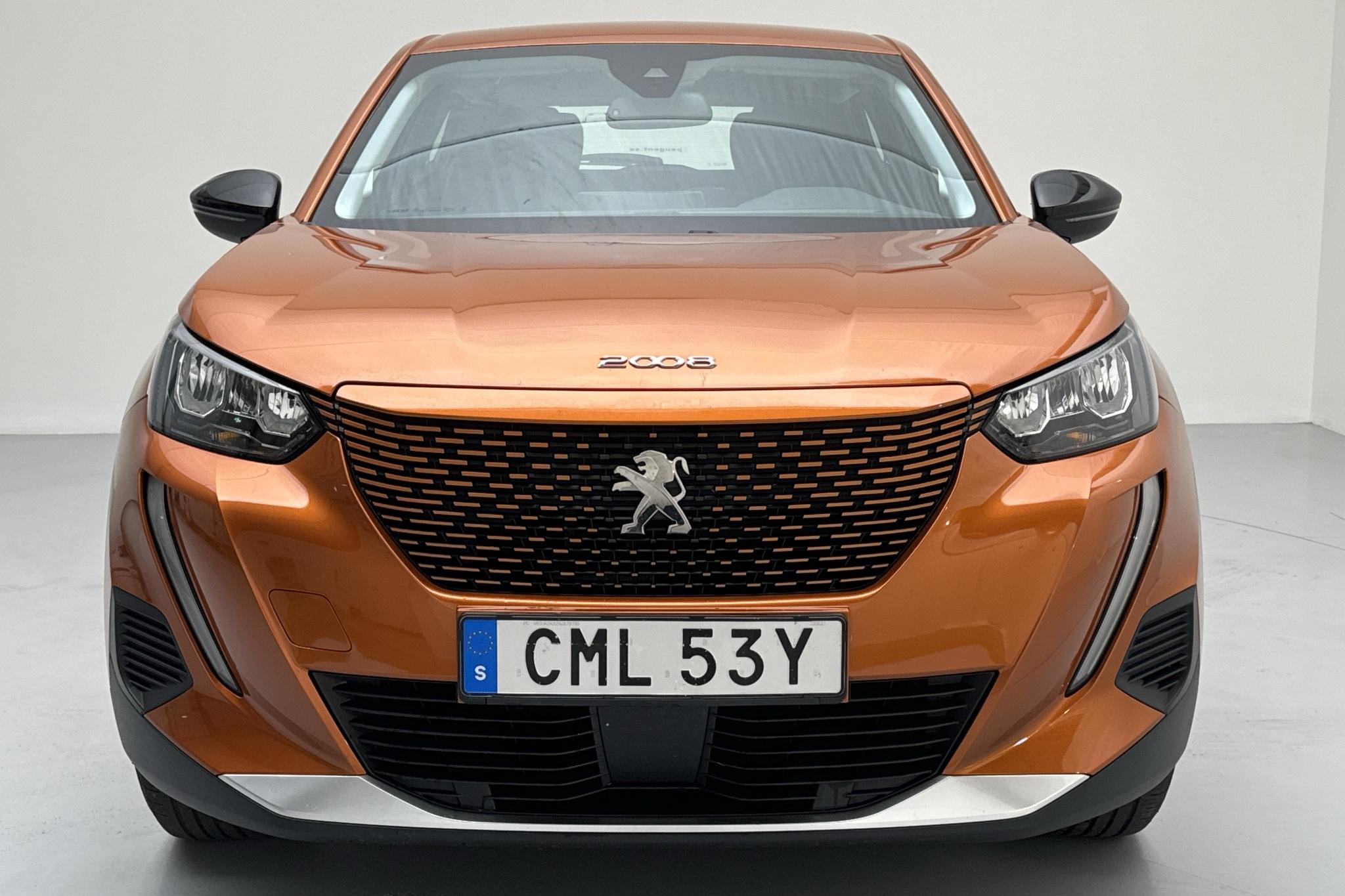 Peugeot e-2008 50 kWh (136hk) - 25 660 km - Automaatne - oranž - 2022