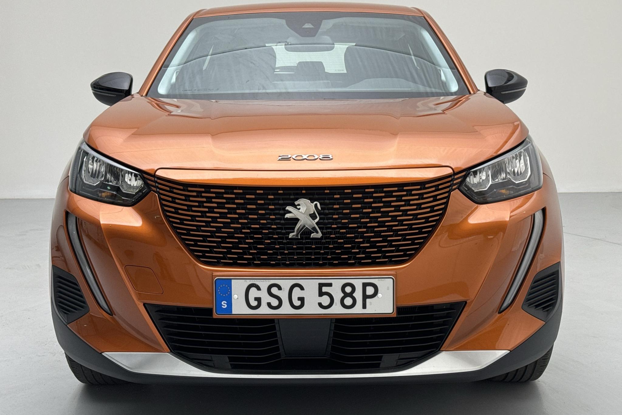 Peugeot e-2008 50 kWh (136hk) - 41 270 km - Automatic - orange - 2022