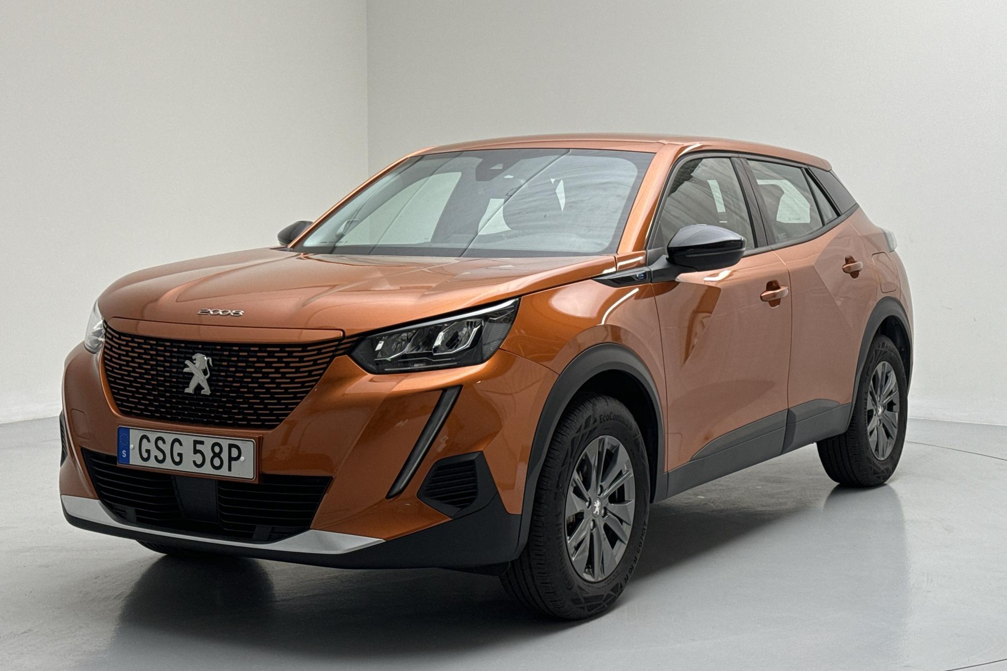 Peugeot e-2008 50 kWh (136hk) - 41 270 km - Automatic - orange - 2022