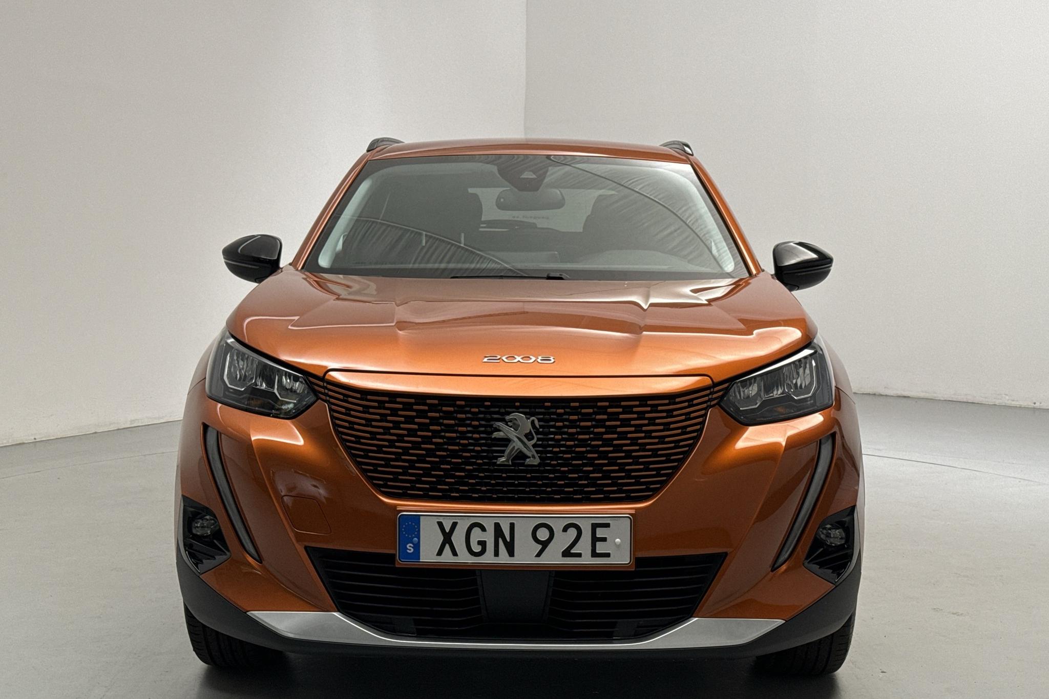 Peugeot e-2008 50 kWh (136hk) - 23 340 km - Automaattinen - oranssi - 2022