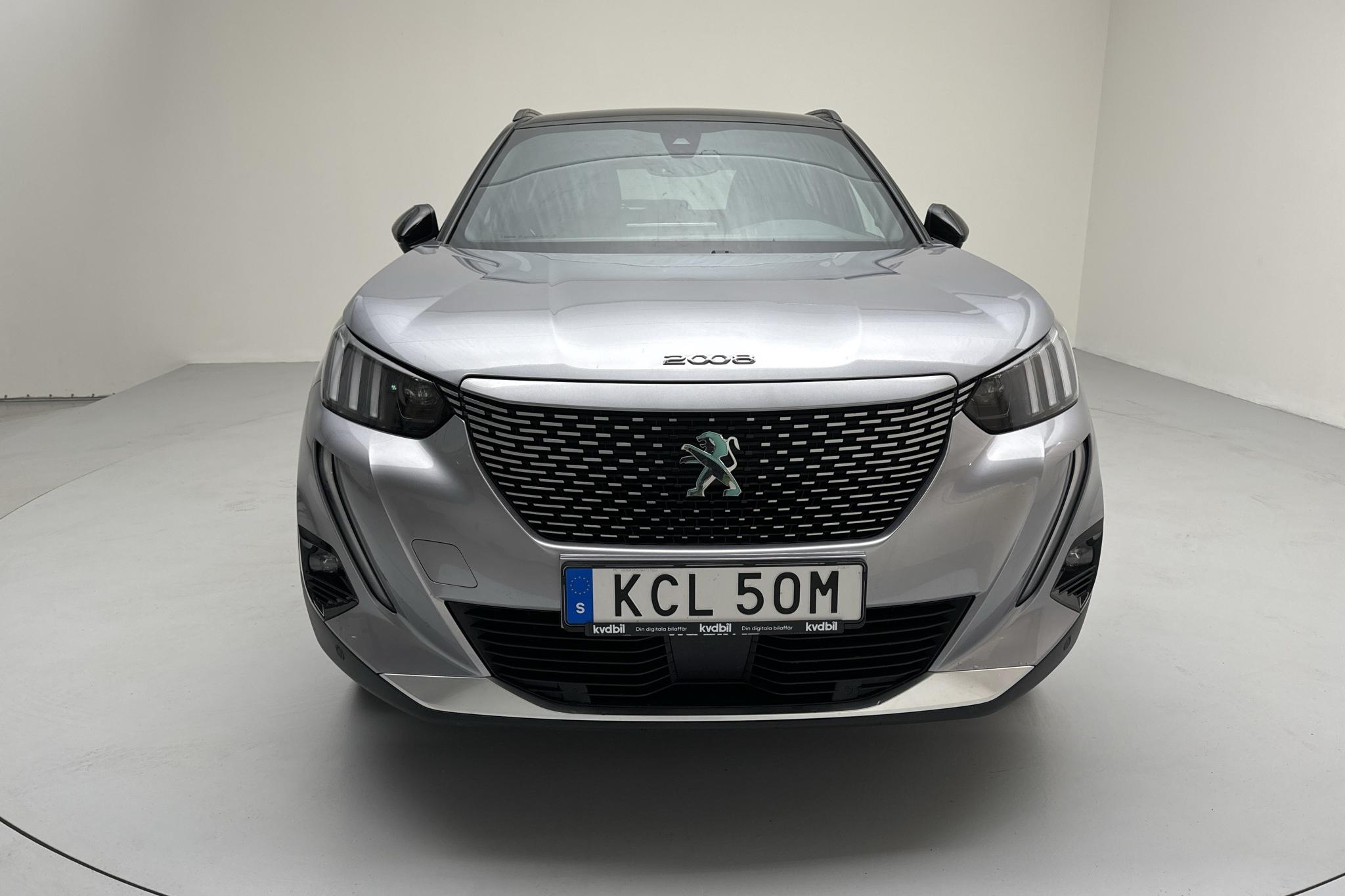 Peugeot e-2008 50 kWh (136hk) - 60 020 km - Automatyczna - szary - 2021