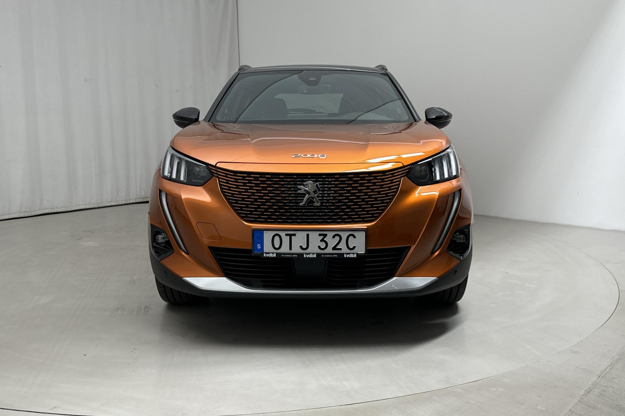 Peugeot e-2008 50 kWh (136hk) - 25 700 km - Automatic - orange - 2022