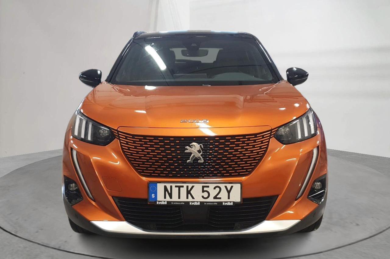 Peugeot e-2008 50 kWh (136hk) - 2 758 mil - Automat - orange - 2022