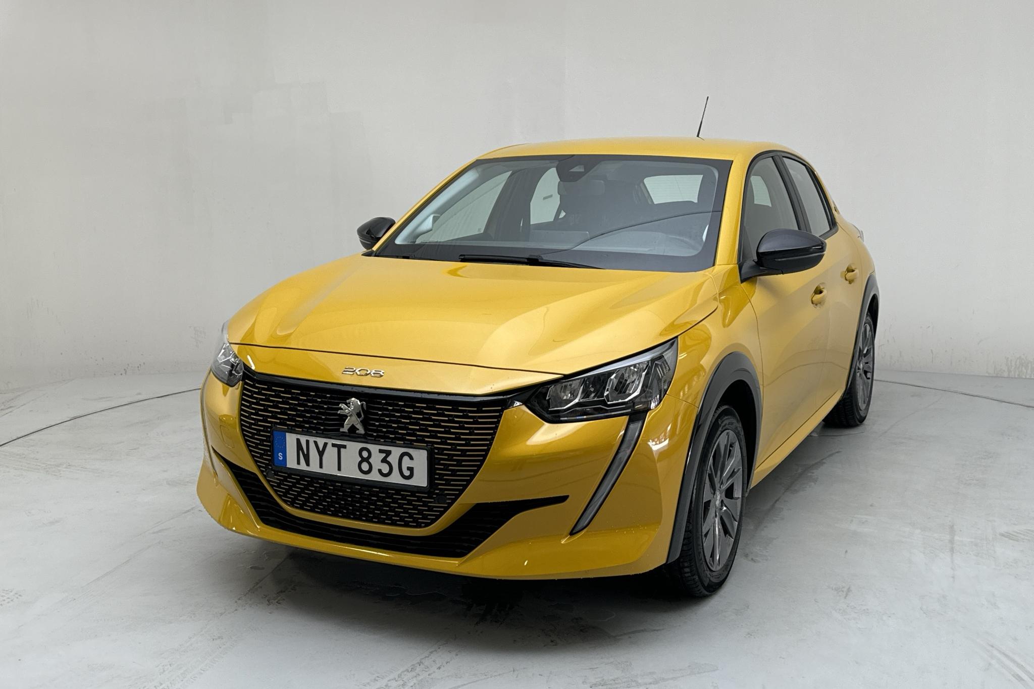 Peugeot e-208 50 kWh 5dr (136hk) - 18 730 km - Automatic - yellow - 2022