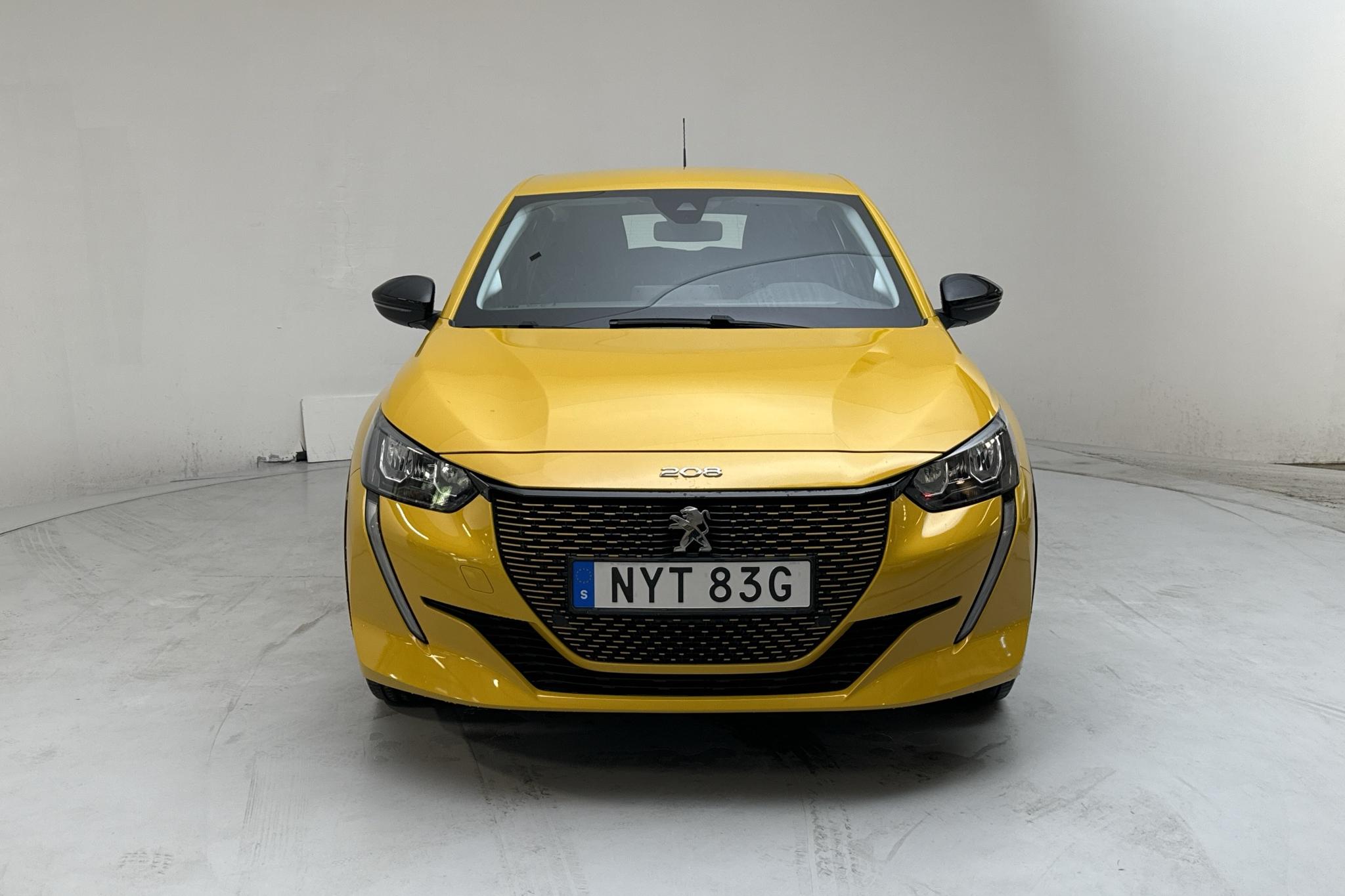 Peugeot e-208 50 kWh 5dr (136hk) - 18 730 km - Automatic - yellow - 2022