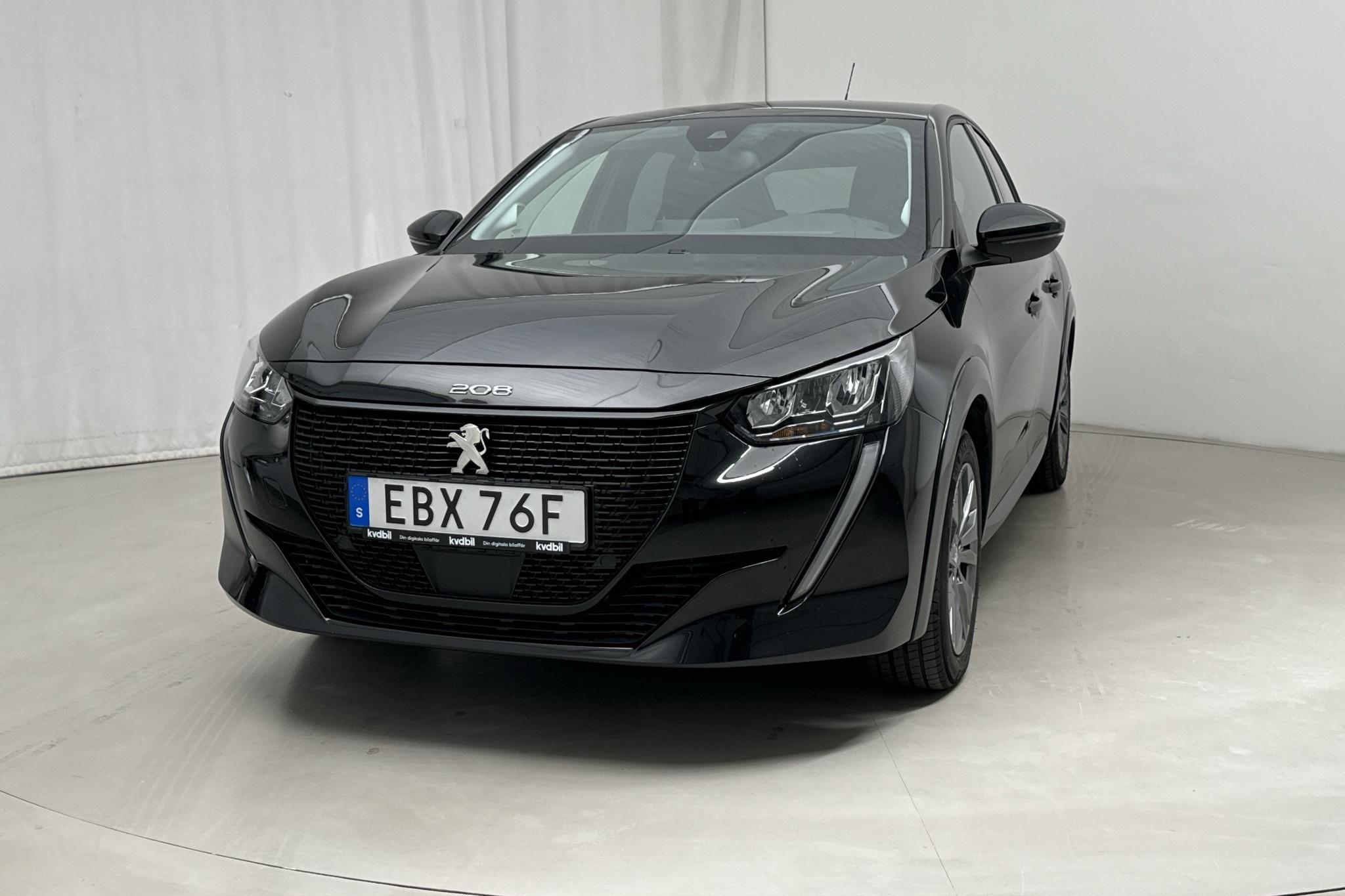 Peugeot e-208 50 kWh 5dr (136hk) - 2 559 mil - Automat - svart - 2022