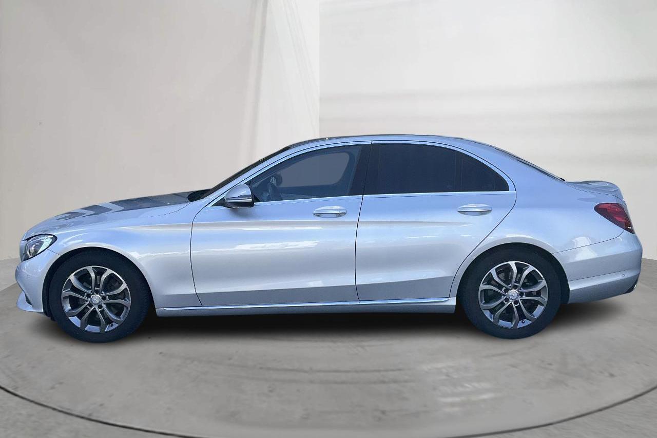 Mercedes C 220 d W205 (170hk) - 93 180 km - Automaatne - hõbe - 2017