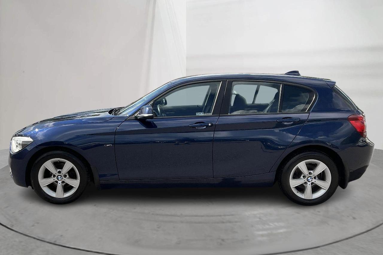 BMW 116d 5dr, F20 (116hk) - 142 780 km - Manuaalinen - sininen - 2015