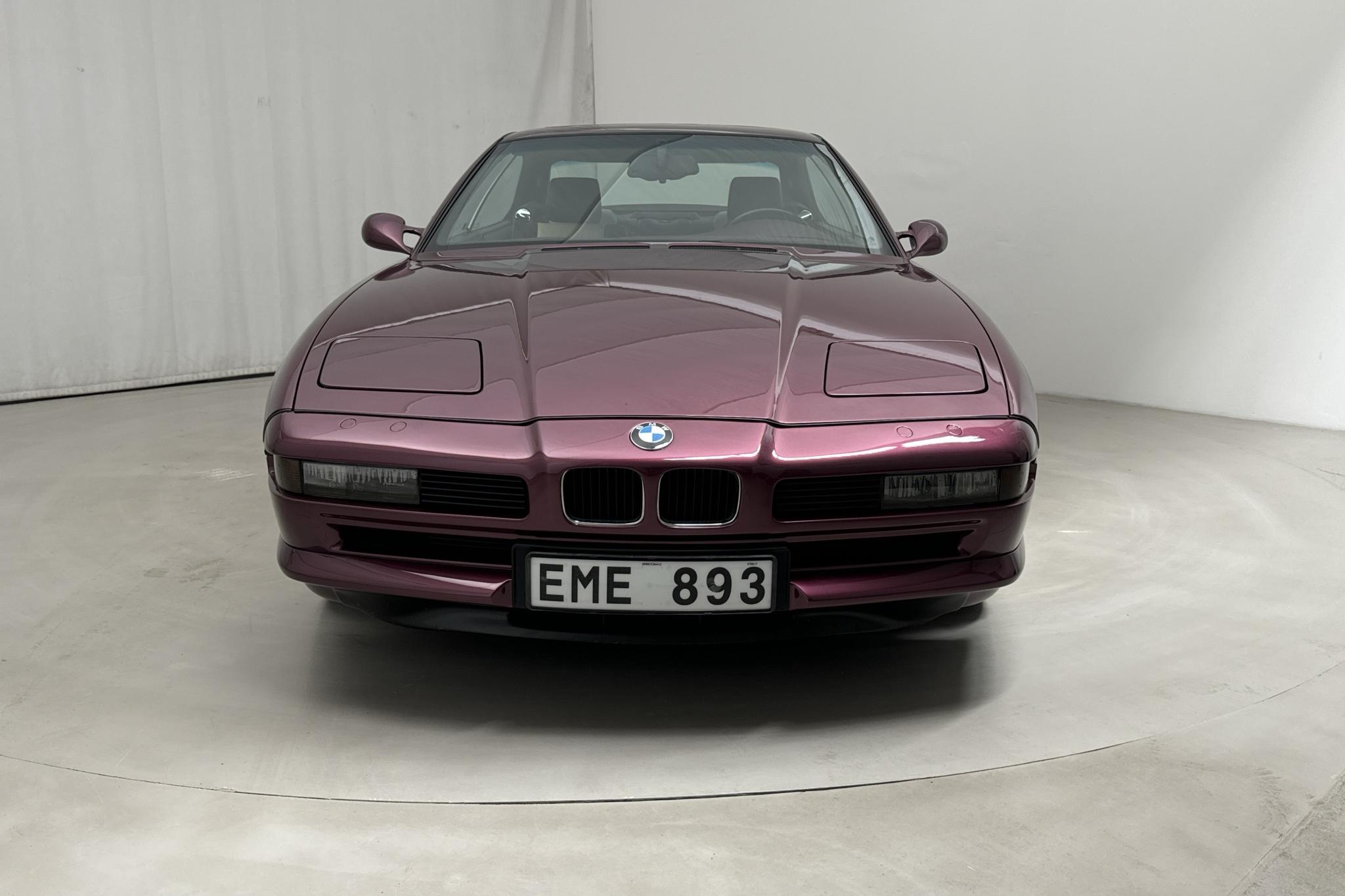 BMW 840Ci Coupé, E31 (286hk) - 85 400 km - Automatyczna - czerwony - 1995