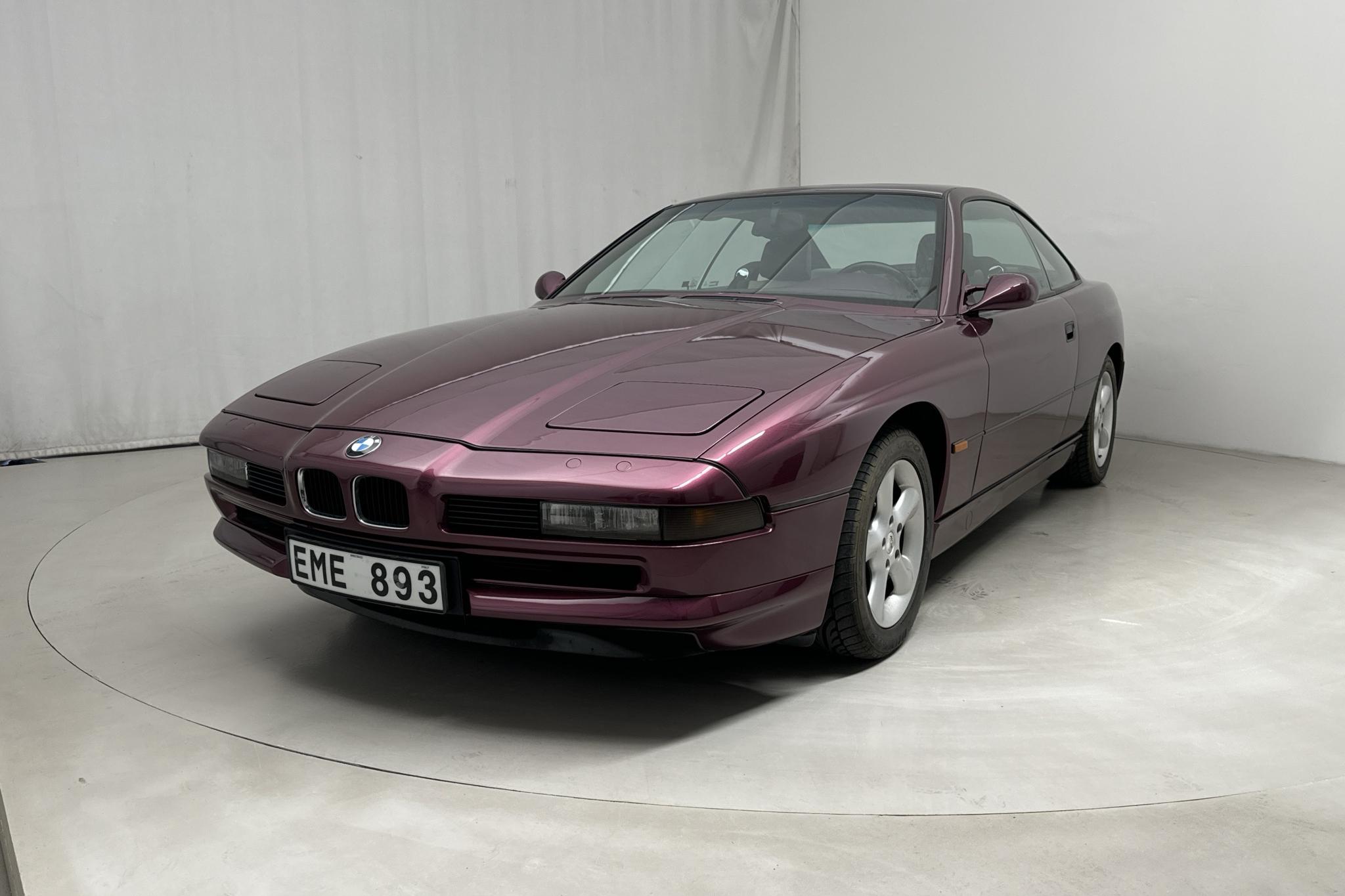 BMW 840Ci Coupé, E31 (286hk) - 85 400 km - Automatyczna - czerwony - 1995