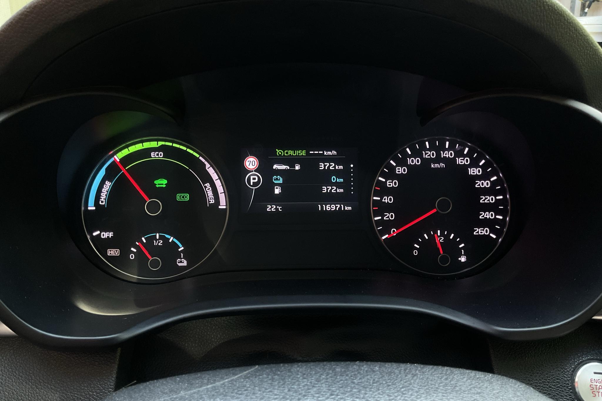 KIA Optima 2.0 GDi Plug-in Hybrid SW (205hk) - 116 970 km - Automatyczna - szary - 2018