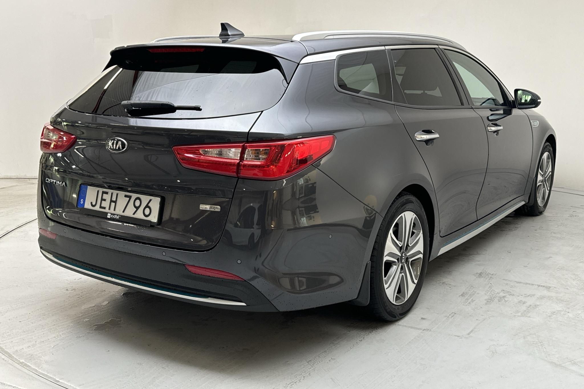 KIA Optima 2.0 GDi Plug-in Hybrid SW (205hk) - 116 970 km - Automatyczna - szary - 2018