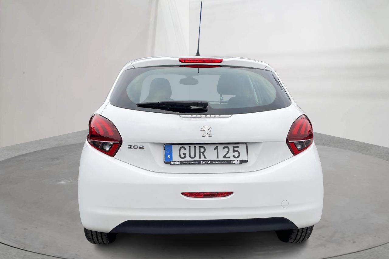 Peugeot 208 1.2 VTi 5dr (82hk) - 50 470 km - Käsitsi - valge - 2015