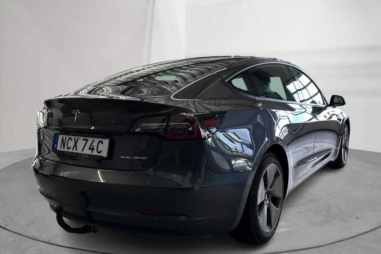 Tesla Model 3 Long Range Dual Motor AWD - 85 040 km - Automatyczna - Dark Grey - 2021