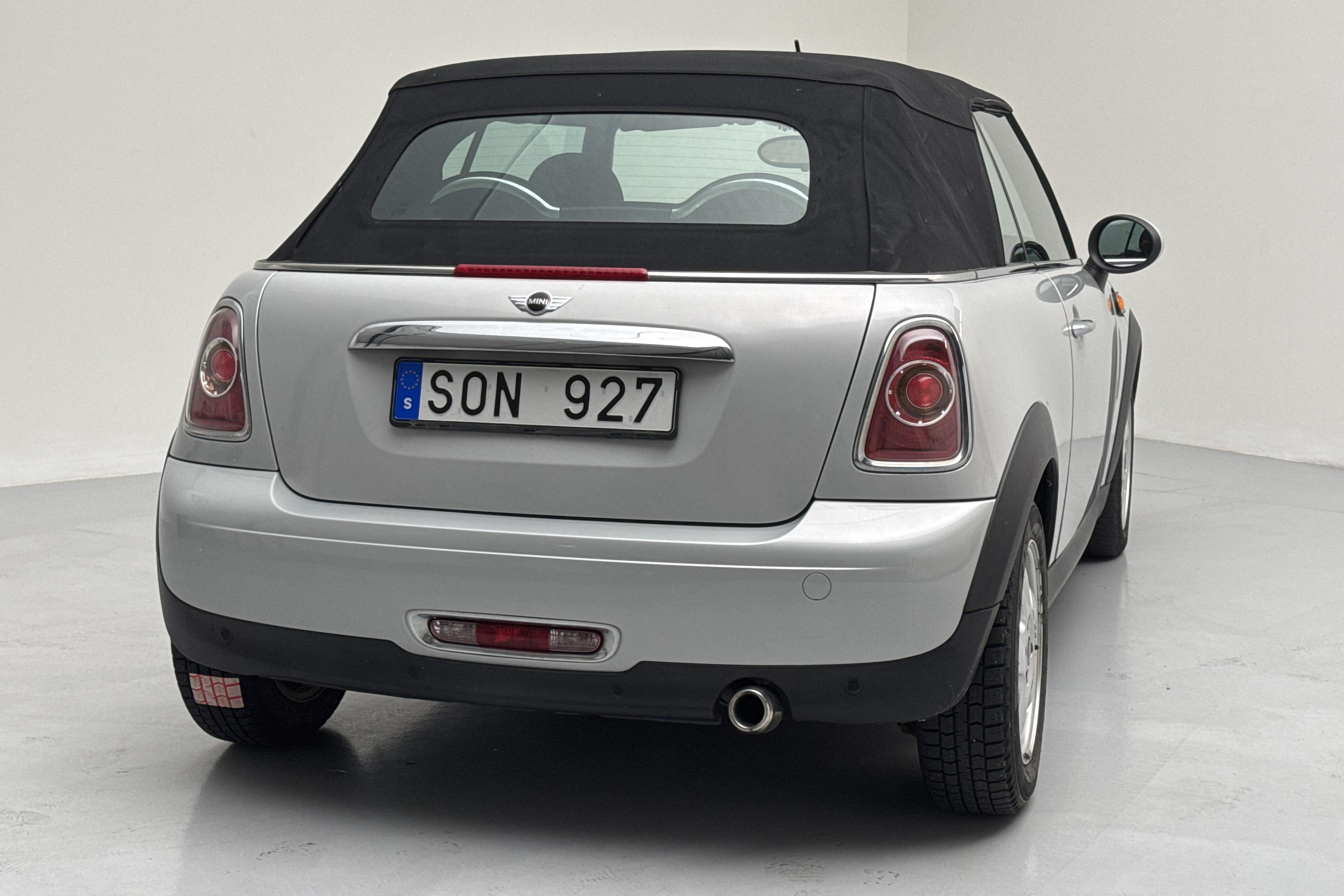 MINI Cooper Cabriolet D 1.6 (112hk) - 181 200 km - Manual - silver - 2012