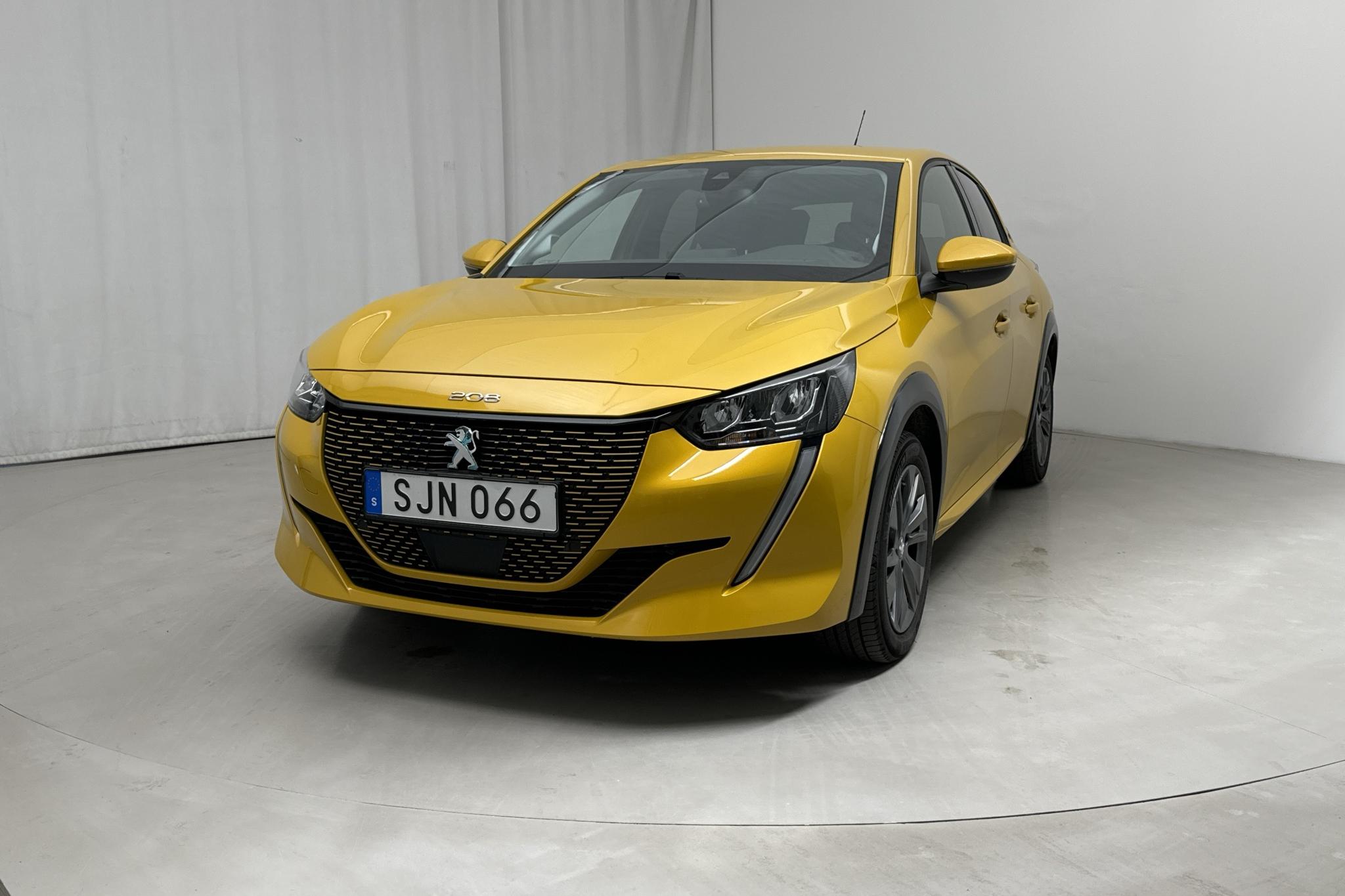 Peugeot e-208 50 kWh 5dr (136hk) - 38 920 km - Automatic - yellow - 2021