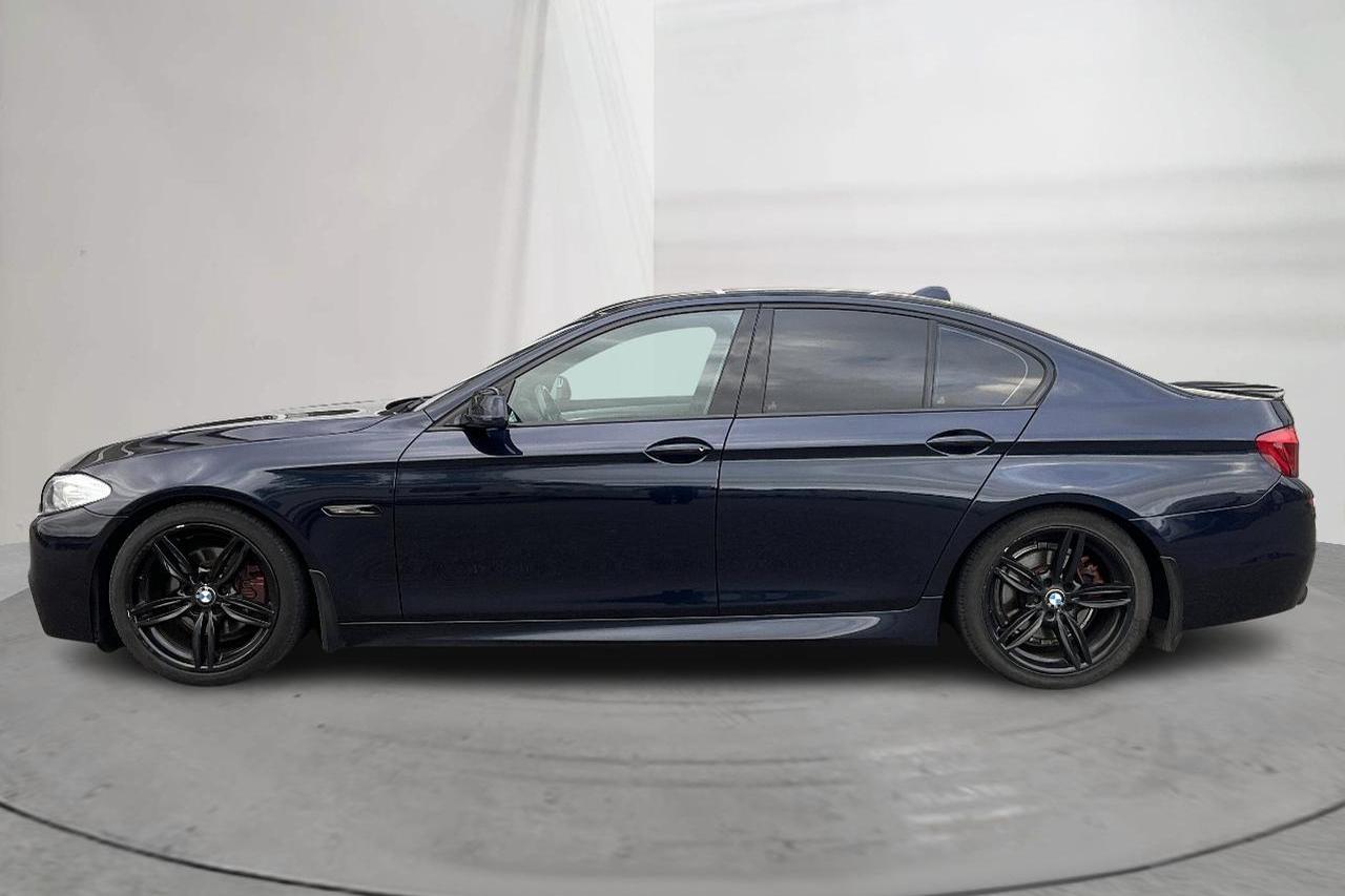 BMW 520d Sedan, F10 (184hk) - 252 360 km - Automatic - blue - 2011