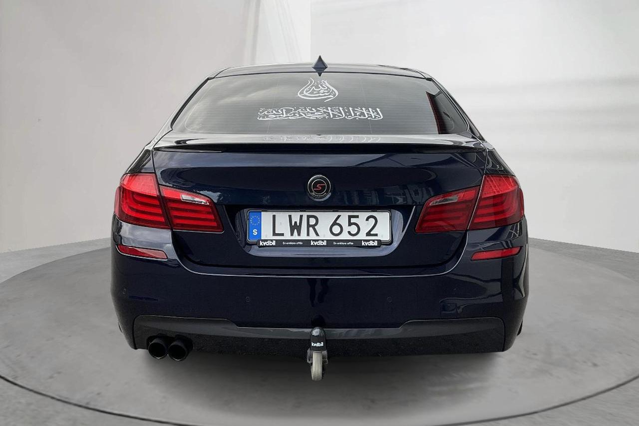 BMW 520d Sedan, F10 (184hk) - 252 360 km - Automatic - blue - 2011